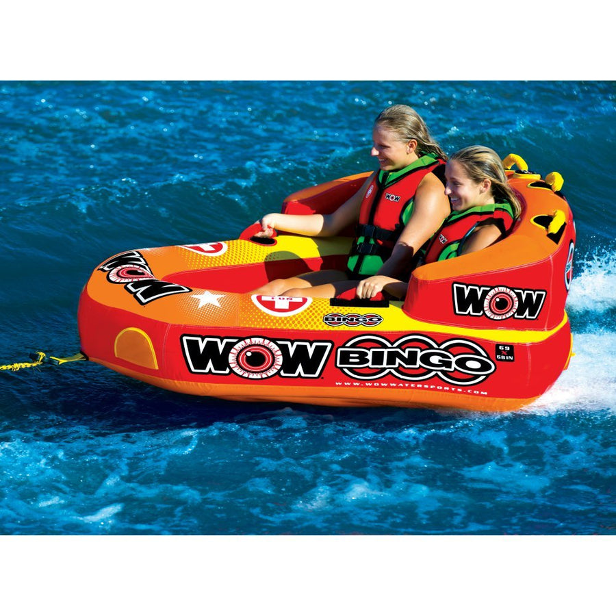 World of Watersports Bingo Wow 1-2 Person Cockpit Ski Tube