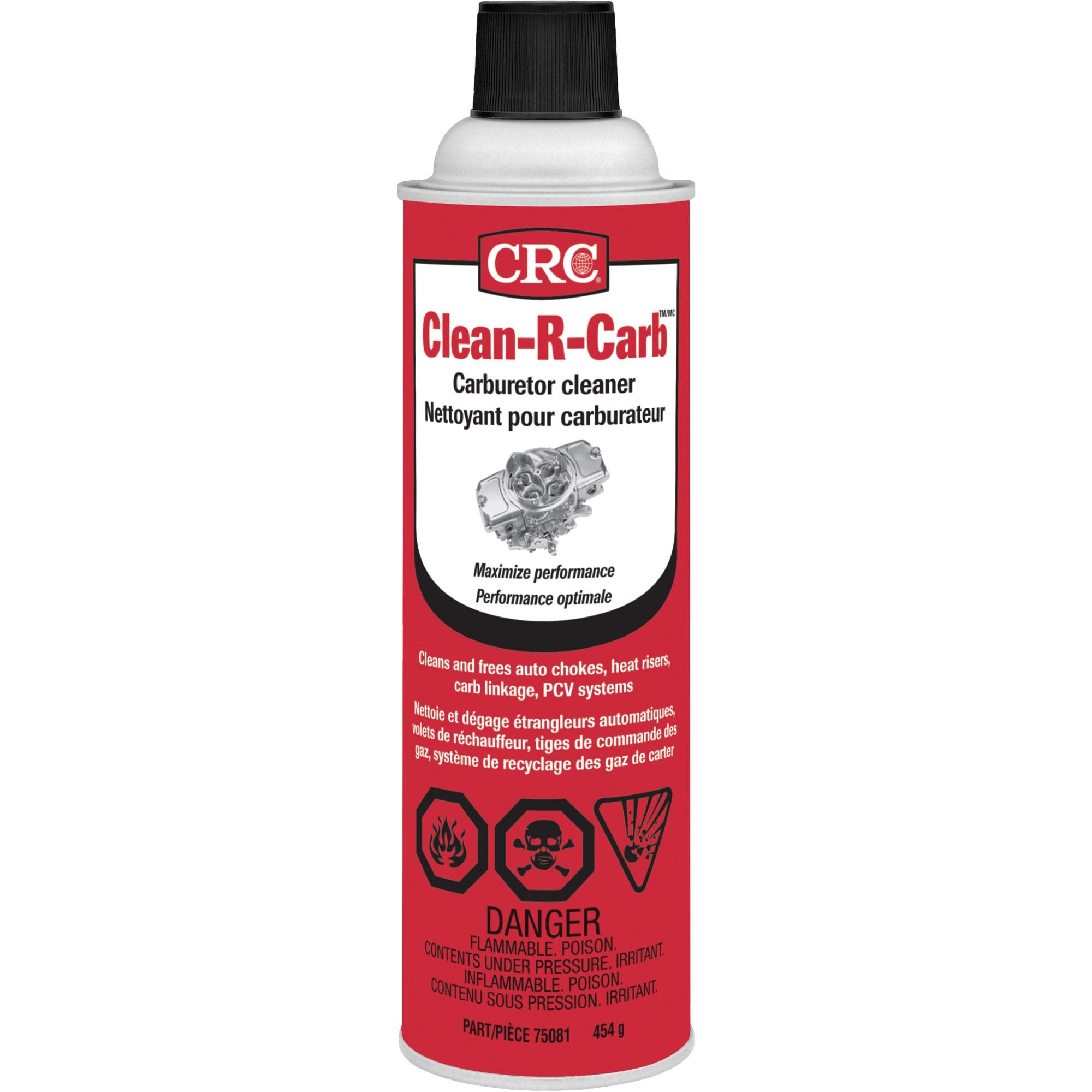 CRC Carburetor Cleaner Clean-R-Carb 1X16OZ