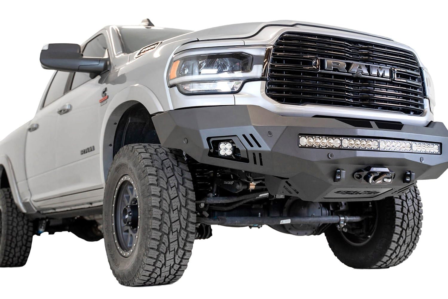 F561423030103 Addictive Desert Front Bumper Fits Ram 2500