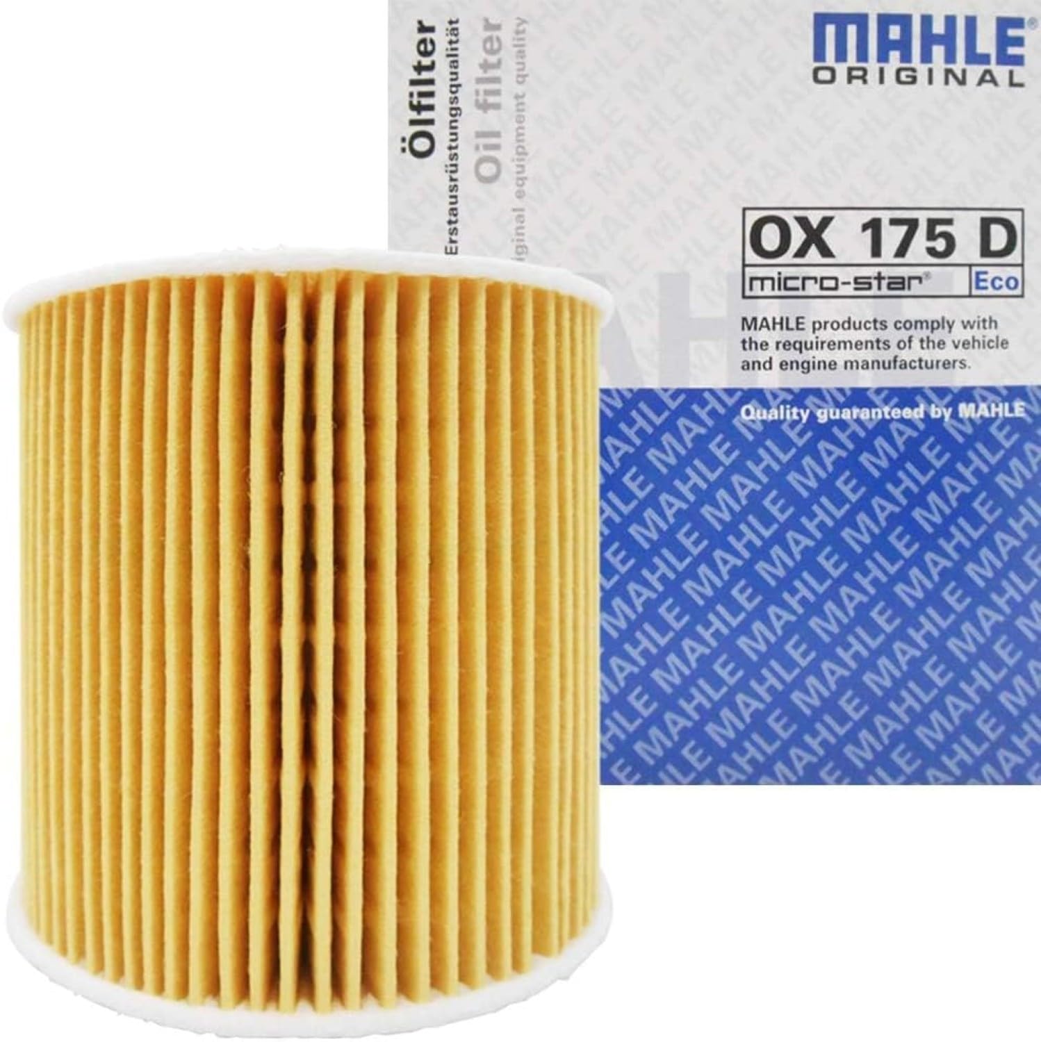 OX 175D Mahle Oil Filter