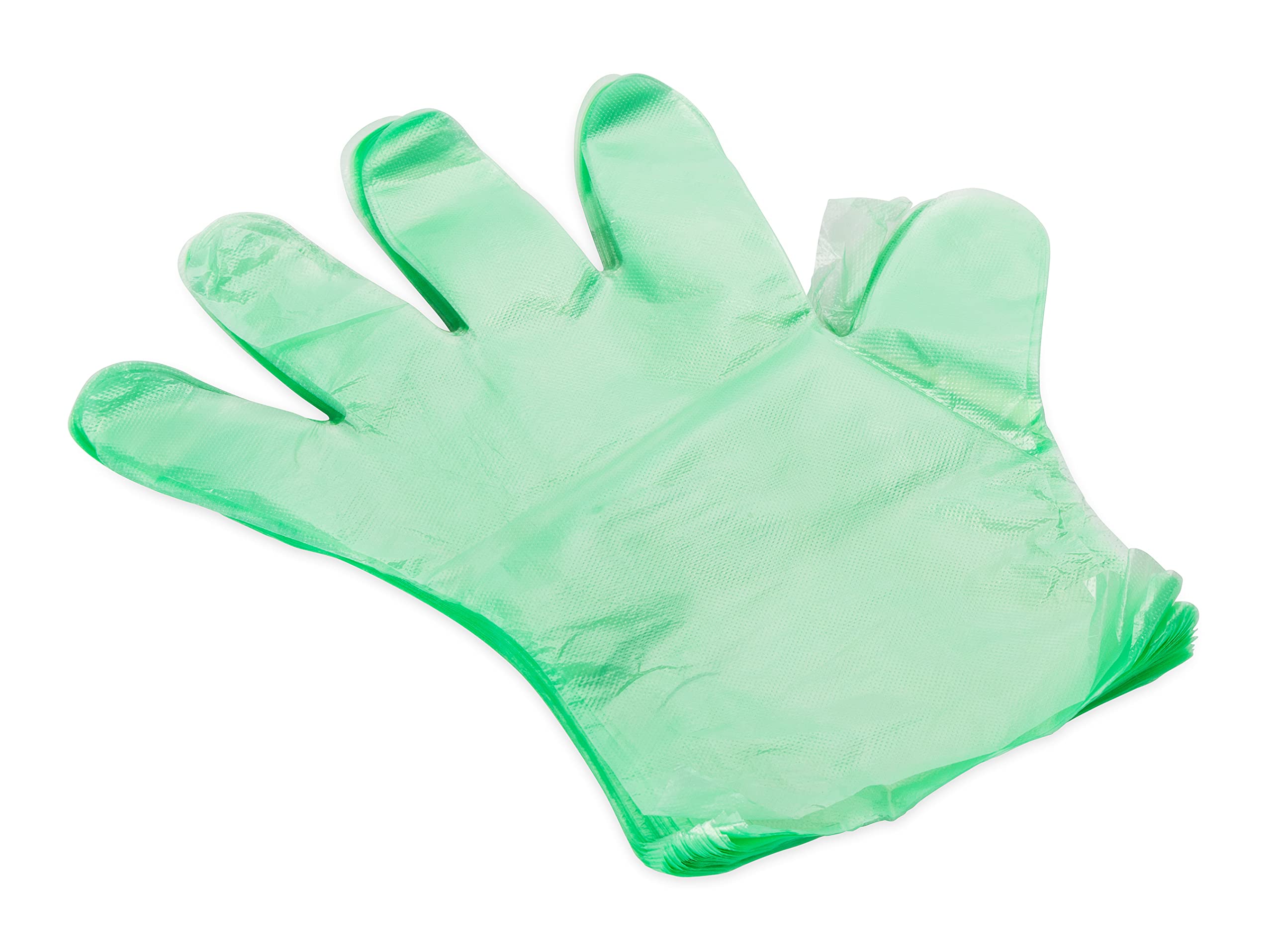 Camco All Purpose Durable RV and Camper Disposable Sanitation Gloves | Ideal in Wet or Dry Conditions | Green Non-Latex Gloves | 100 Pack (40285)