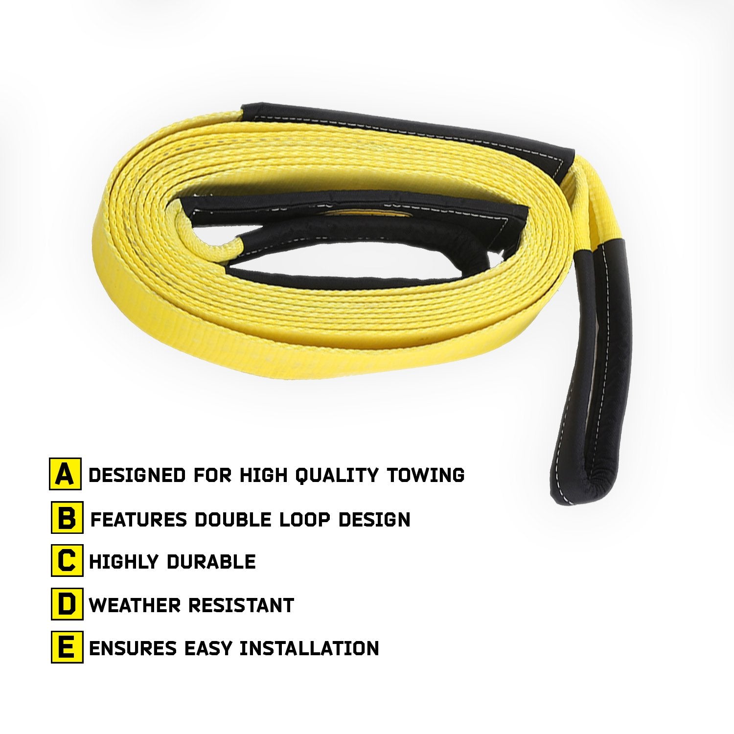 TREE STRAP SmittyBilt 4IN X 8FT - SBCC408