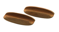60147-A Whitecap Oval Drawer Pull 4" Long - 2-Pack with Hardware, Beige