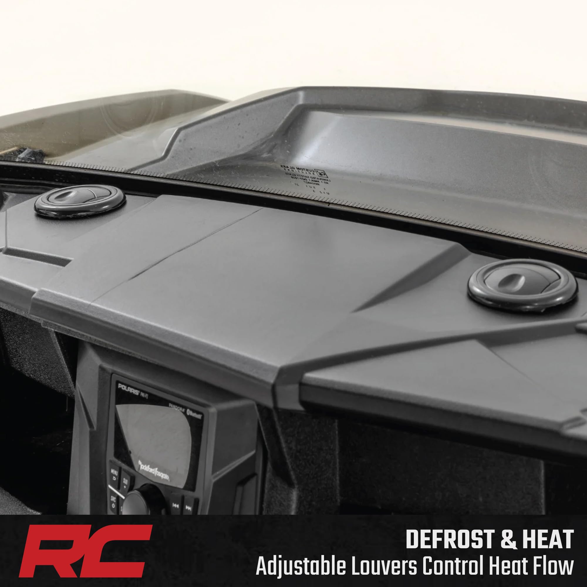 Cab Heater Rough Country for Polaris General XP 4 & XP 1000-16,000 BTU UTV Heater Kit with Fast Cabin Warm-Up & Defrost, Complete Install Kit, Factory-Like Fit