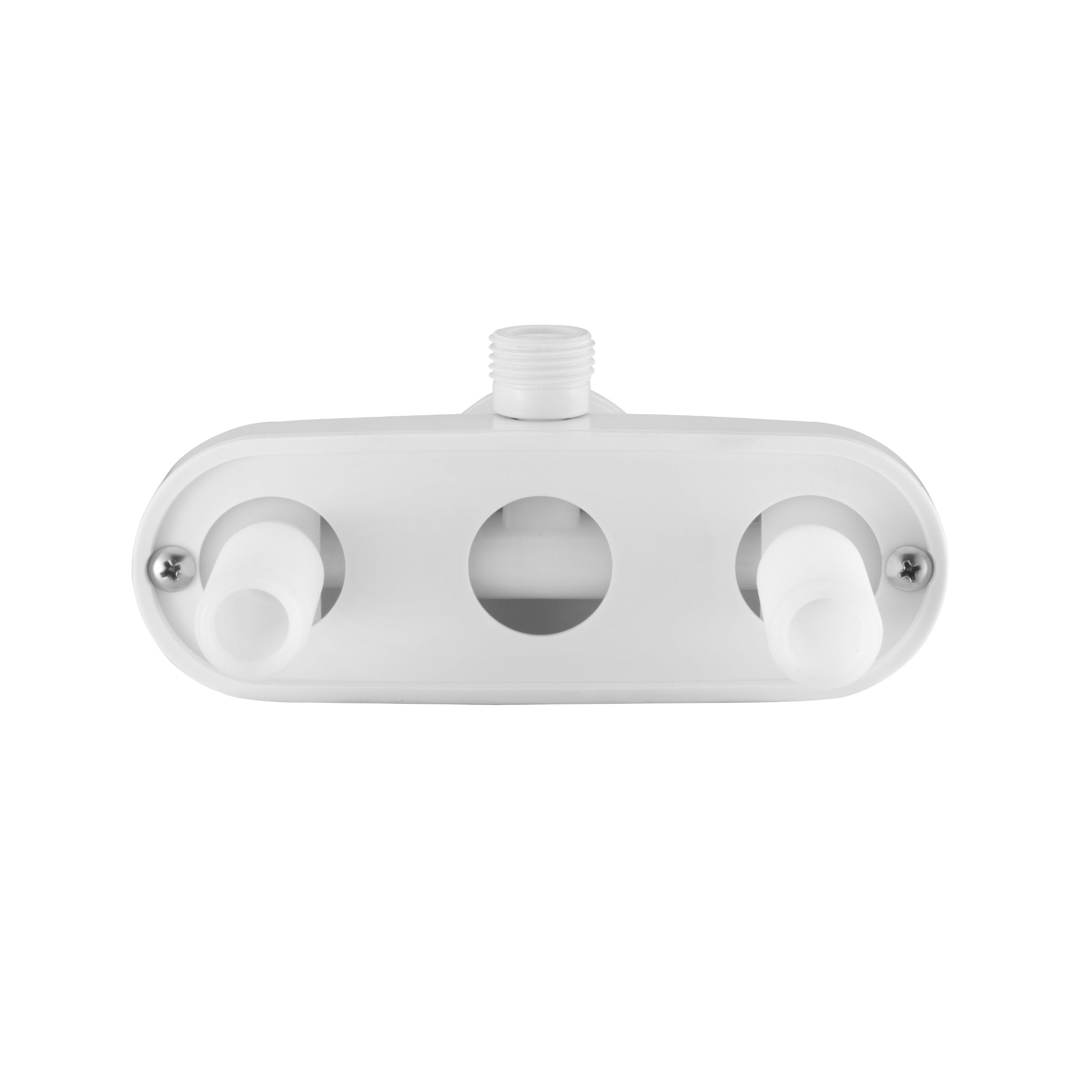 Dura Faucet RV Shower Faucet Valve Diverter DF-SA150-WT (White)