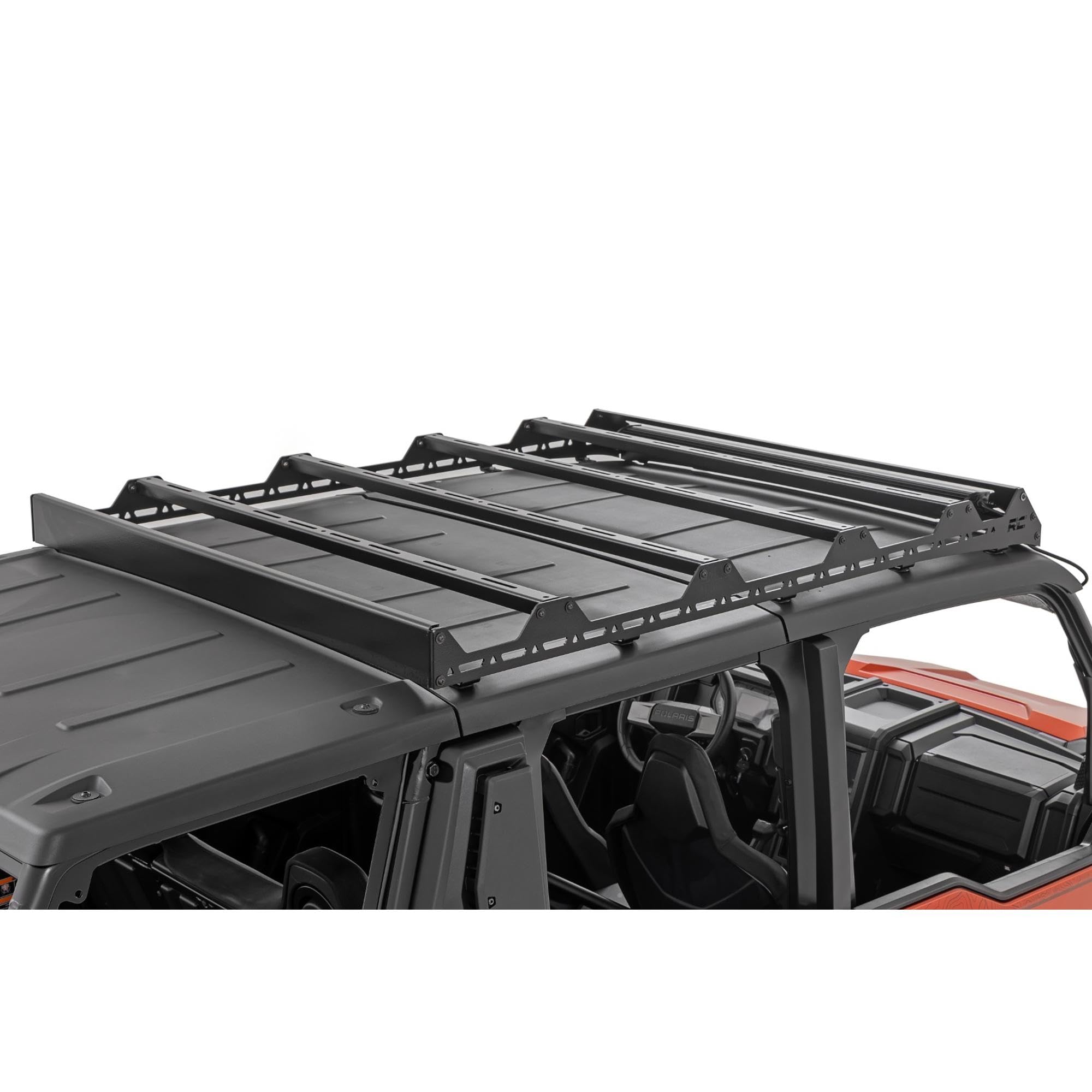 Rough Country Roof Rack with 210W 40" LED Combo Beam for 2024+ Polaris Xpedition ADV 5 - Modular UTV Roof Cargo Rack with Rugged, Trail-Ready Design