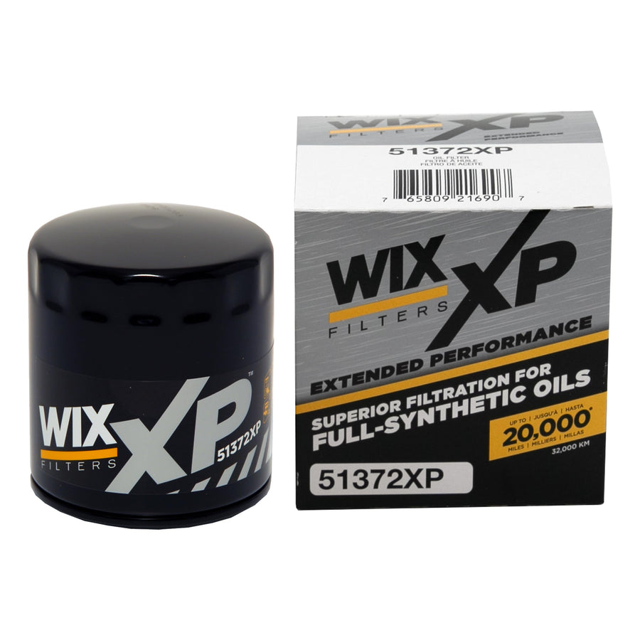 WIX XP Oil Filter Replacement 51372XP, Built for Synthetic Oil - Compatible With Ford/Lincoln/Mercury (91-15), Mazda (00-09), Cadillac STS-V, XLR-V (06-09)
