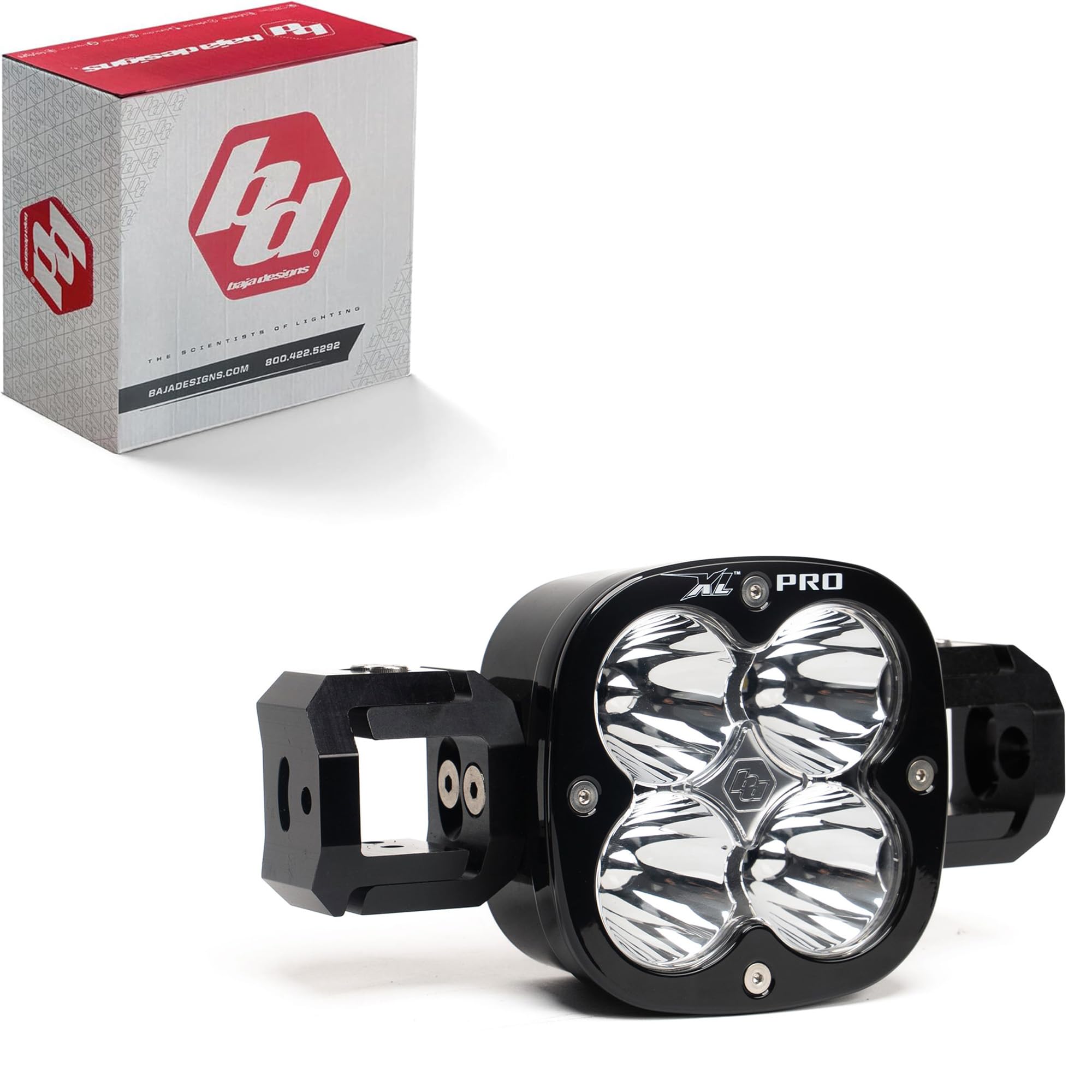 Baja Designs Linkable 1XL Pro LED Light Bar Add-a-Light with Rock Guards, Universal Fit, 6.18" Width (1 XL Pro LED)