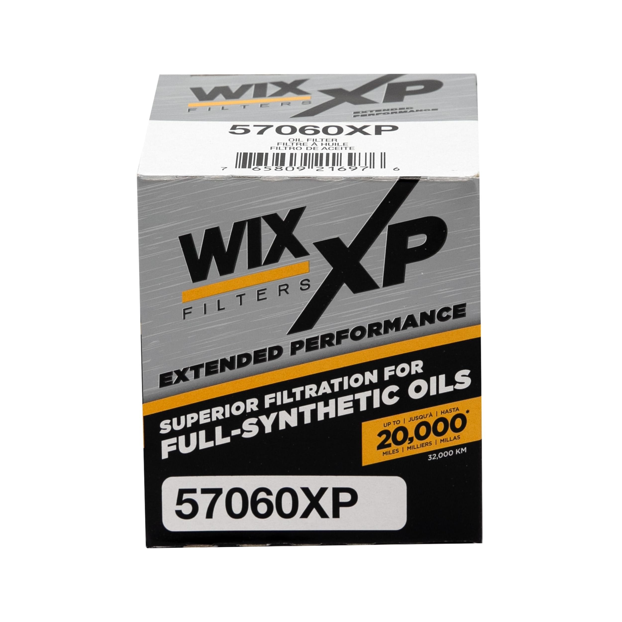 WIX XP Oil Filter Replacement 57060XP, Built for Synthetic Oil - Compatible With Various Buick, Chevrolet, GM, Hummer, Saturn, Dodge, Chrysler, Jeep (07-15)