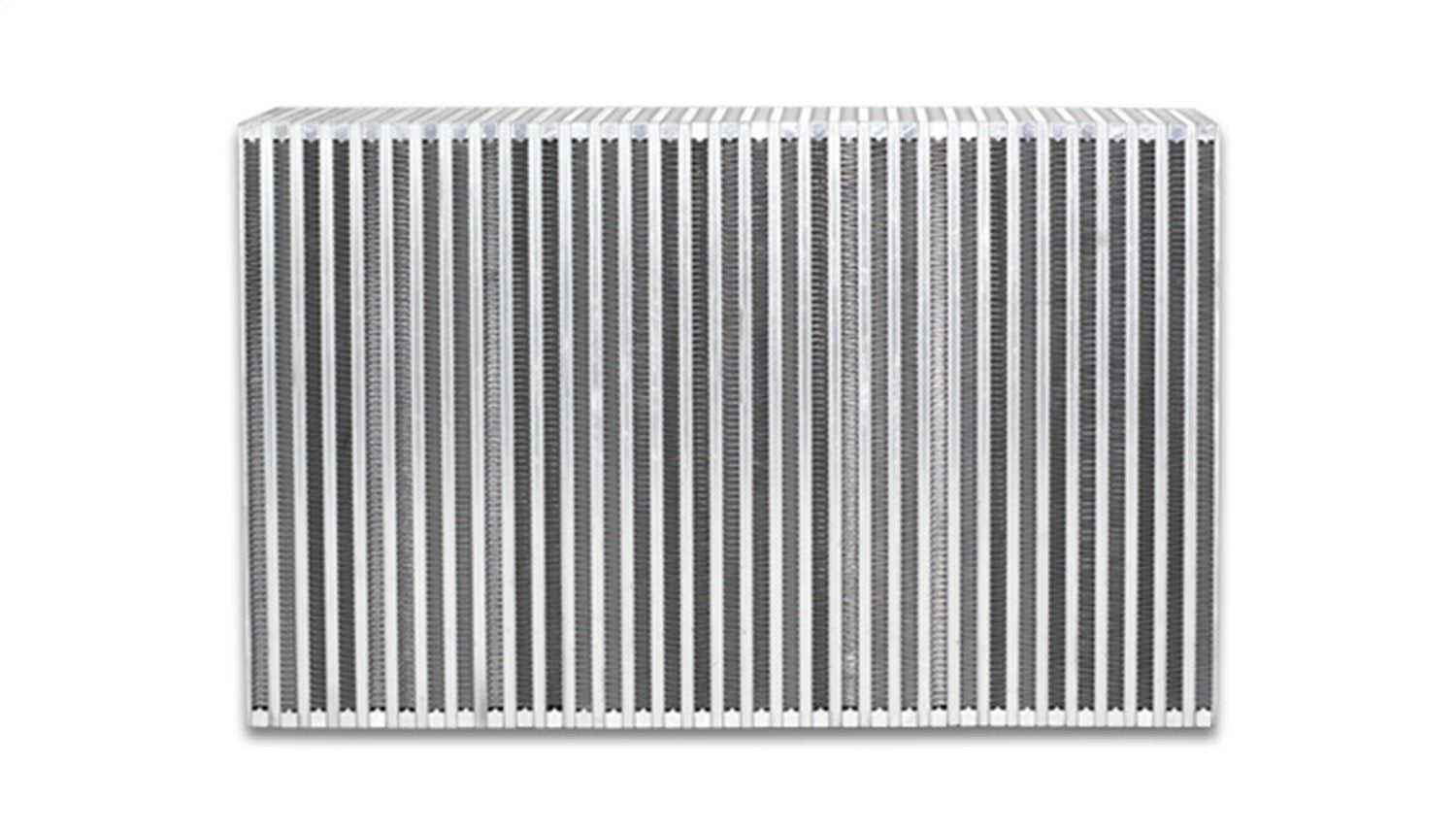 Power Vibrant Performance 12853 Intercooler, Air-to-Air, Core Only, Vertical Flow, 22.00 in. Wide x 14.00 in. High x 4.50 in. Thick, Bar and Plate Construction, Universal Fit, Aluminum, Each