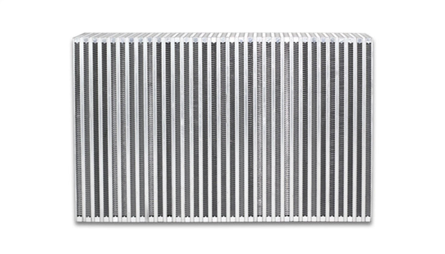 Power Vibrant Performance 12853 Intercooler, Air-to-Air, Core Only, Vertical Flow, 22.00 in. Wide x 14.00 in. High x 4.50 in. Thick, Bar and Plate Construction, Universal Fit, Aluminum, Each