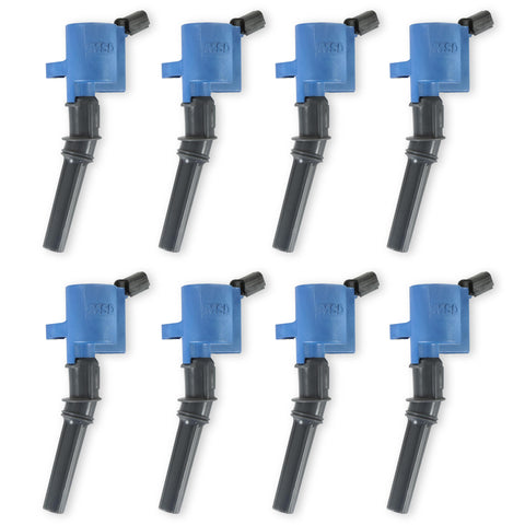 Blaster Series MSD 824285 Ignition Coils, Blue, 8-Pack