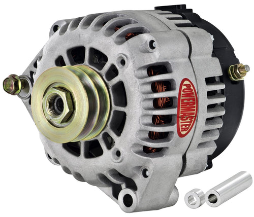 Alt Chrysler Powermaster Upgrade AD230 Type Natural 165A 2V Pulley Side BAT Post w/spacers 1-Wire