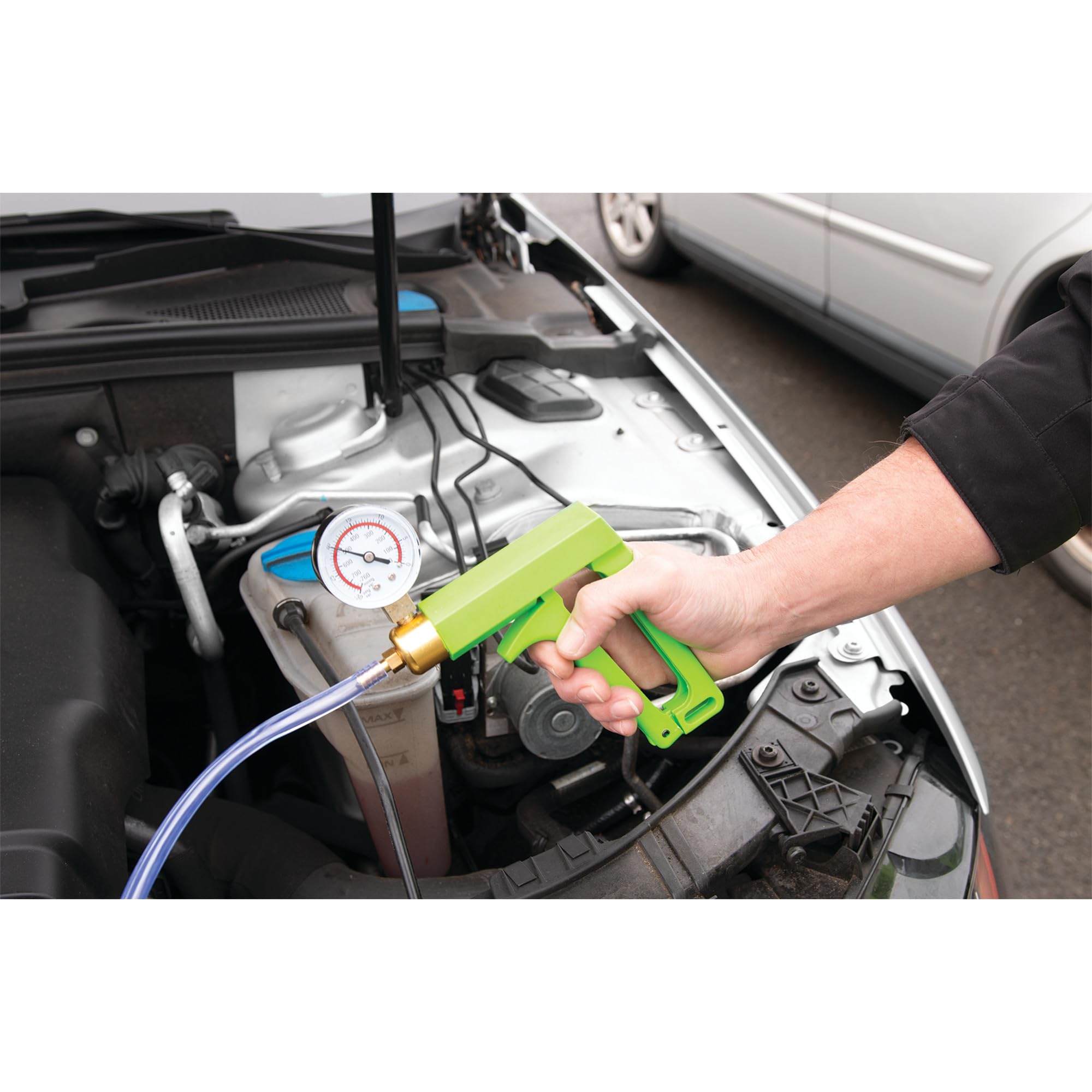Vacuum and Fuel Pump Tester Performance Tool W87032 - Test and Diagnose Various Vehicle Systems, Complete Kit with Accessories Included