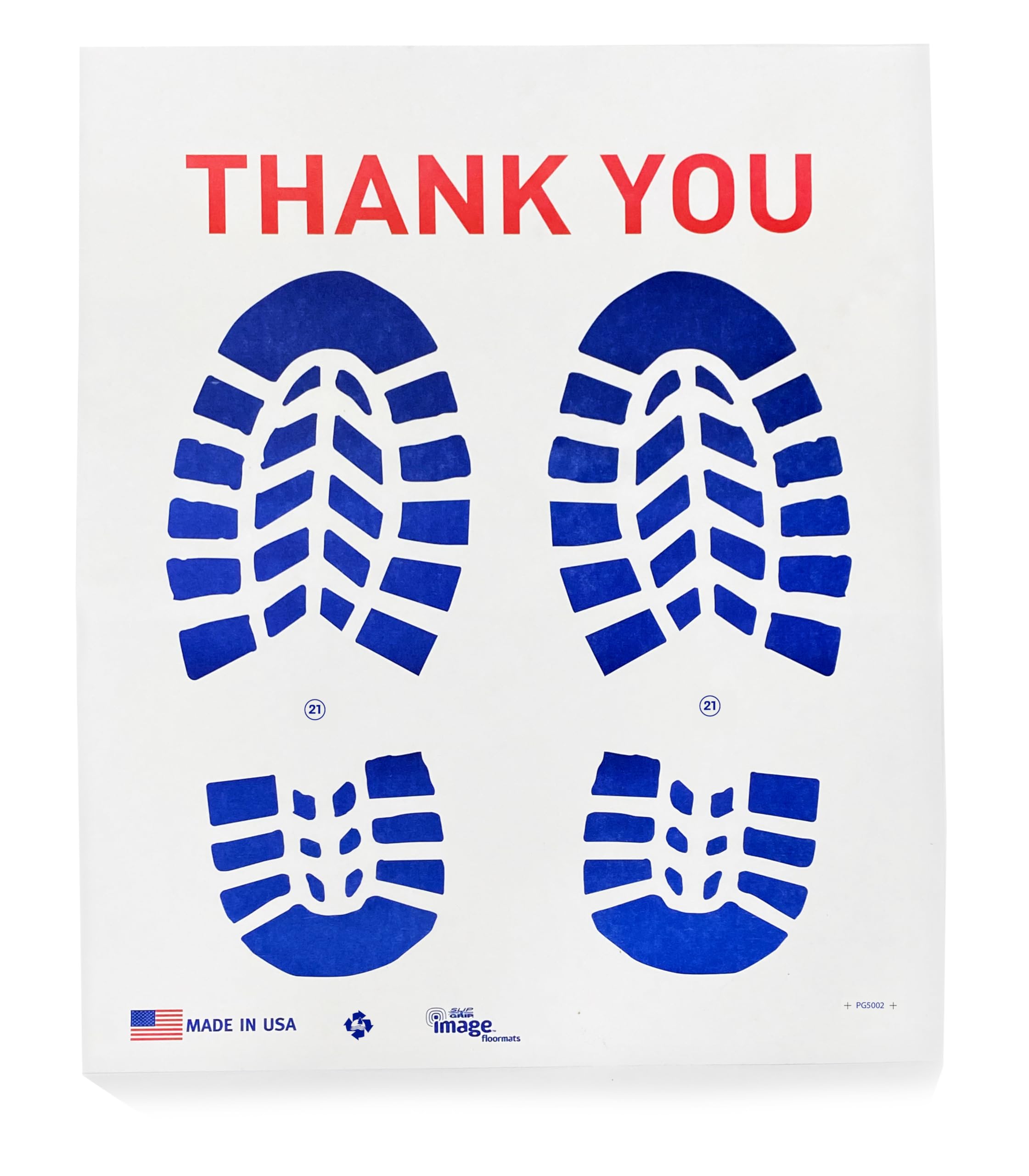 All Weather Slip-N-Grip Prime Paper Disposable Floor Mat 17"x21" 500/Box. Part Number M5002PE2180A