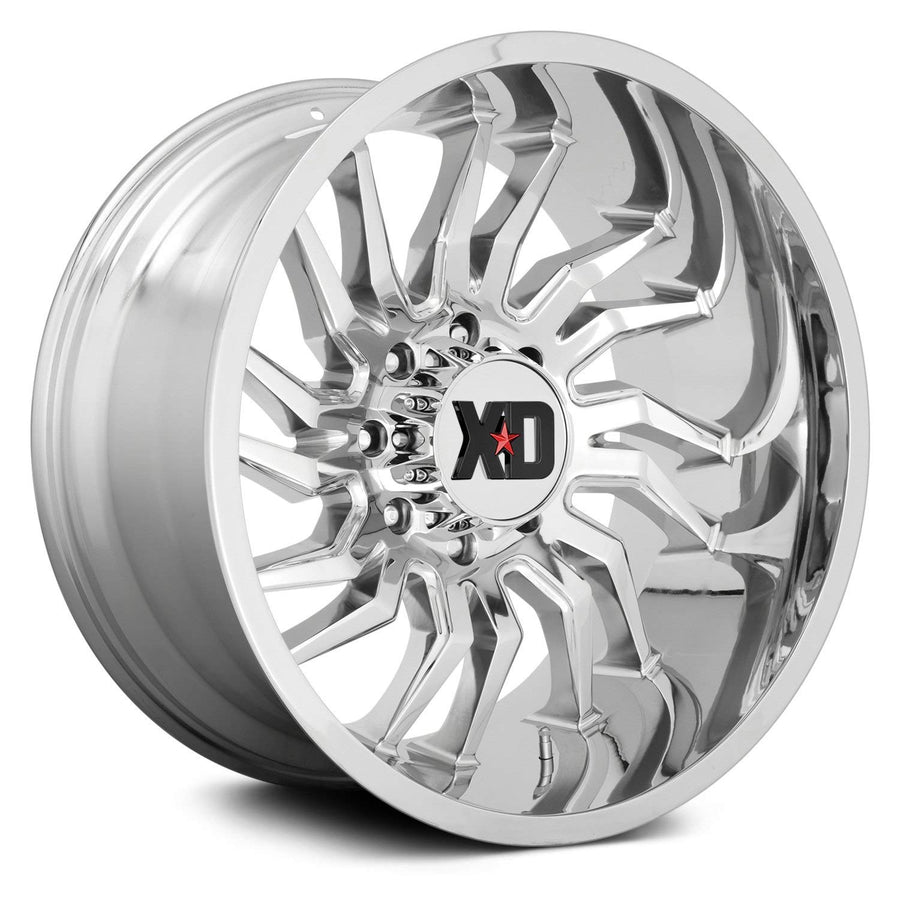 Xd858 Tension Chrome Wheel with Alloy Steel XD Wheels (22 x 12. inches /6 x 106 mm, -44 mm Offset)