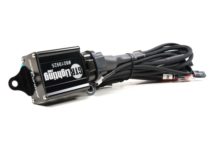 GTR Lighting 9008 / H13 Bi-Xenon Relay Harness, OEM Grade, Universal Plug and Play, Anti Flicker & Error Free Relay for HID Headlights & Foglights (1x GTR.H032)
