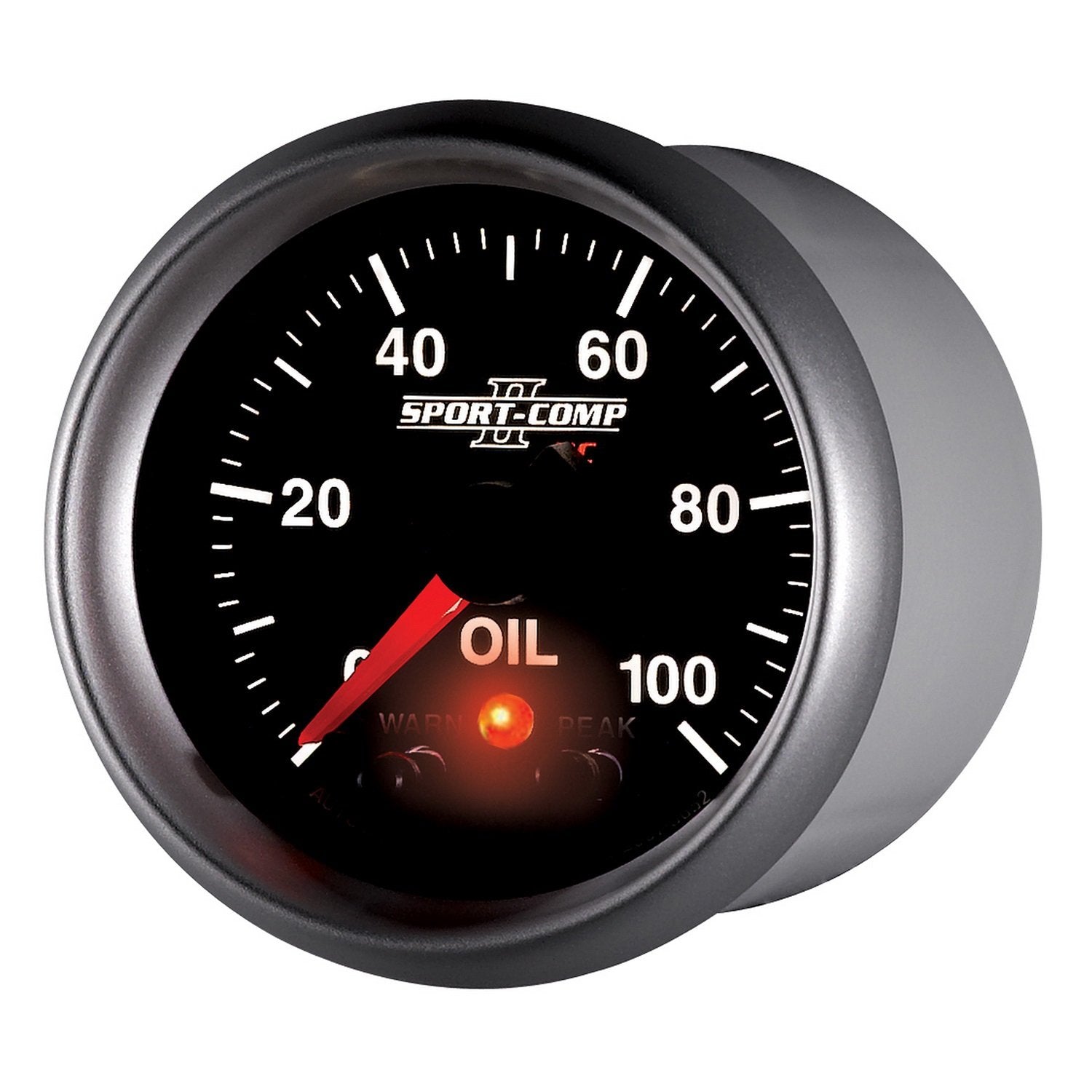 Auto Meter 2-1/16" 0-100 PSI Full Sweep Electric Oil Pressure Gauge 3652