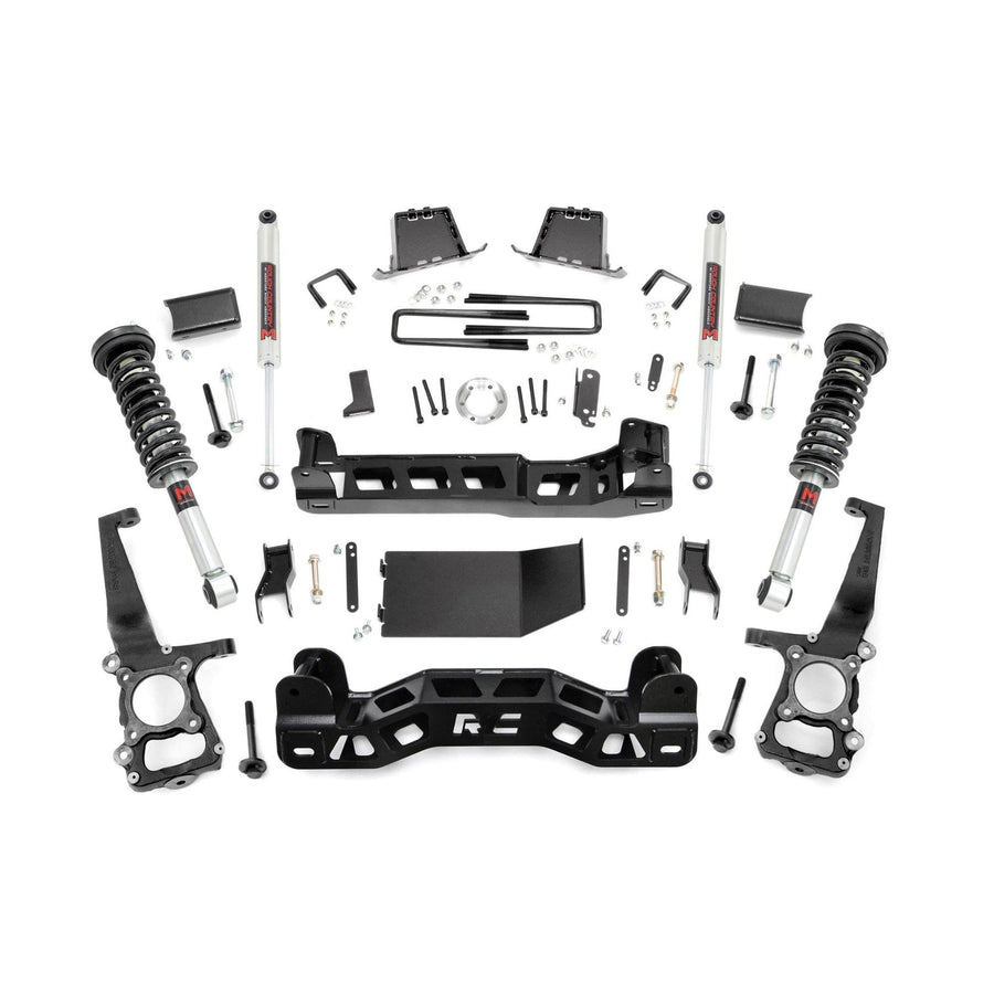 6" Lift Kit Rough Country w/M1 Struts for 2009-2010 Ford F-150 4WD - 59840