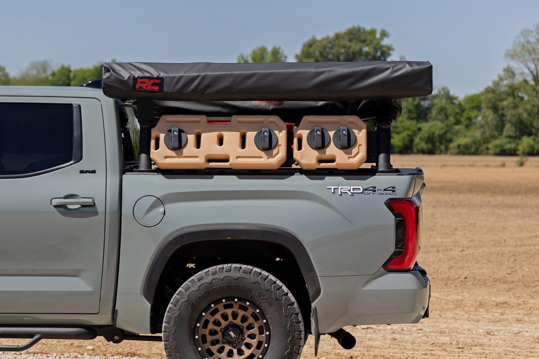 270-Degree Rough Country Awning - Fits Drivers Side, Full Coverage Shade for Trucks, SUVs, and Off-Road Vehicles, Durable, Weather-Resistant