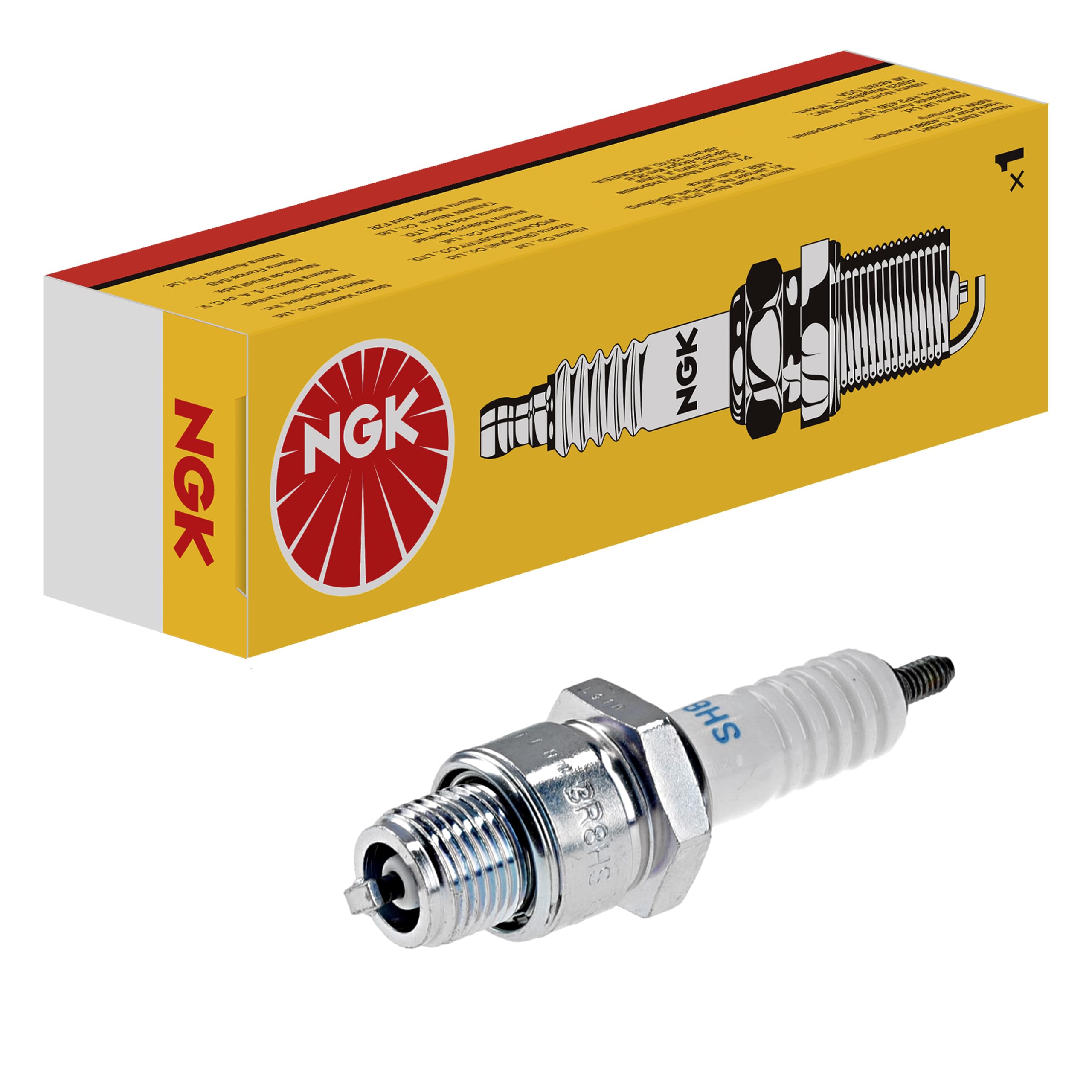 BR6HS-10 NGK Standard Spark Plug - 1 Pack, 1090