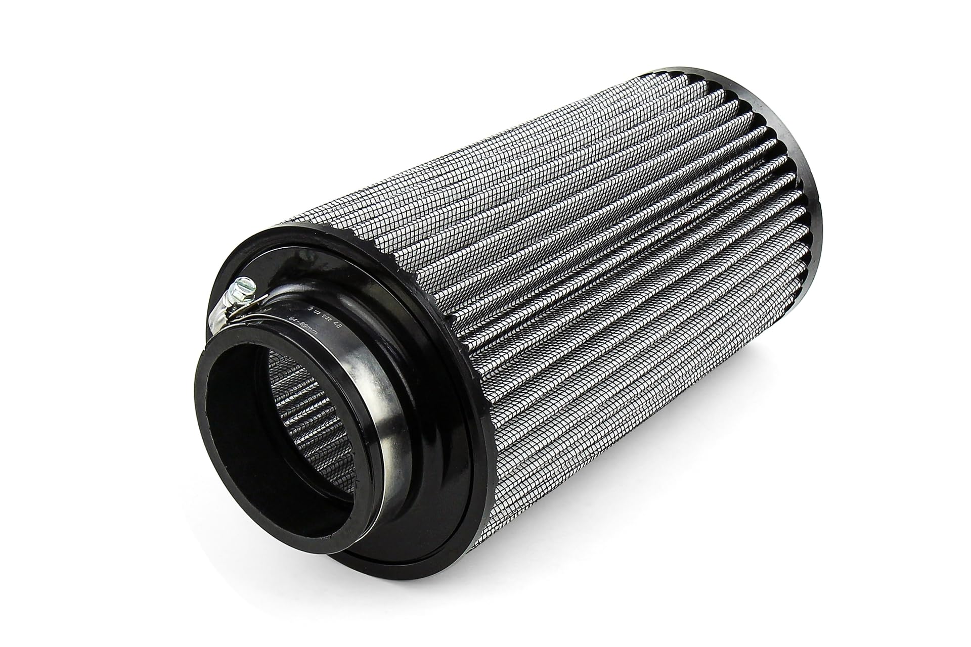 HPS 3" ID Performance Air Filter, 9" Element Length, 10.25" Overall Length, Gray, HPS-4337