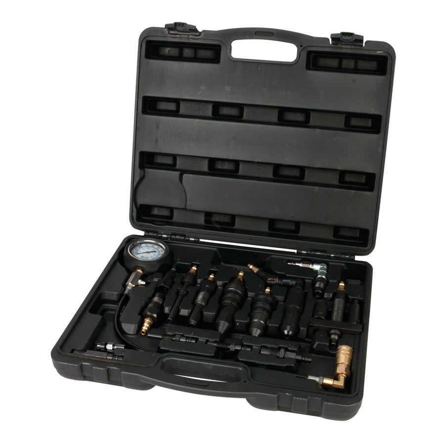 Diesel Compression Tester Kit Performance Tool W89735 for Large Cars, Trucks, Tractors, and Other Heavy-Duty Vehicles in Tough Organizer Case