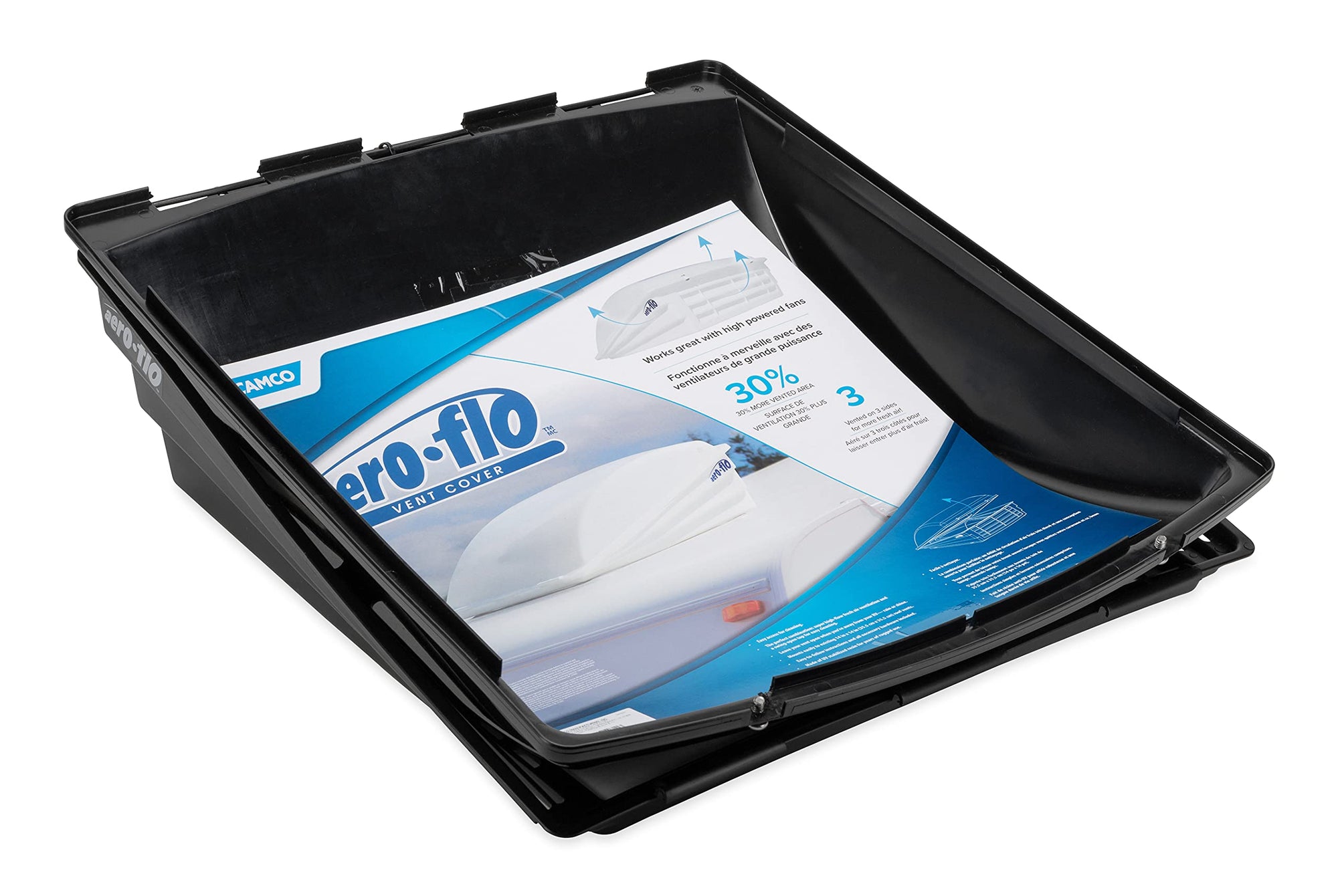 Aero-flo Camco Roof Vent Cover (Black) 40711