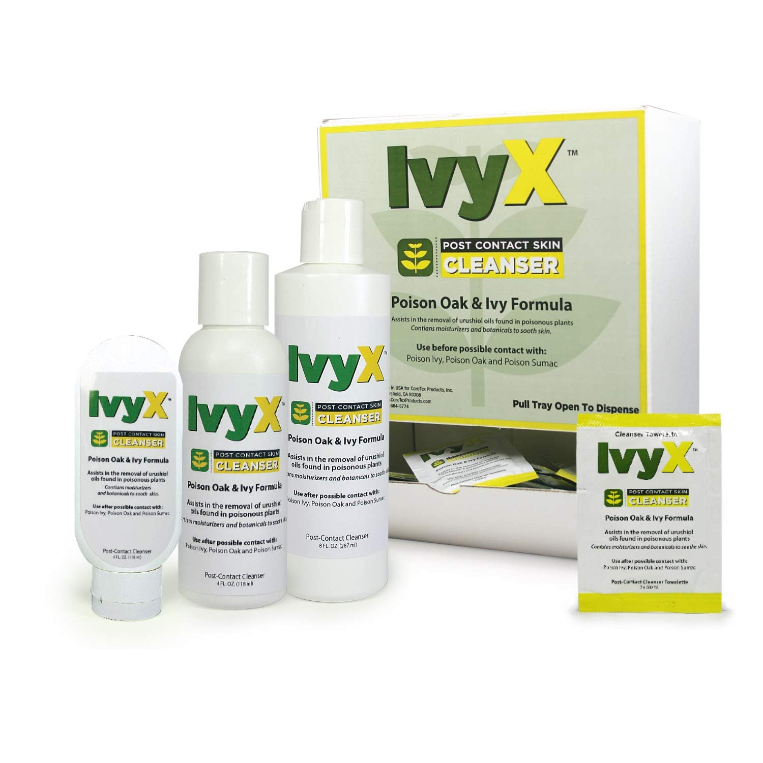 Post-Contact Ivyx Cleanser Towelette-Single Packet