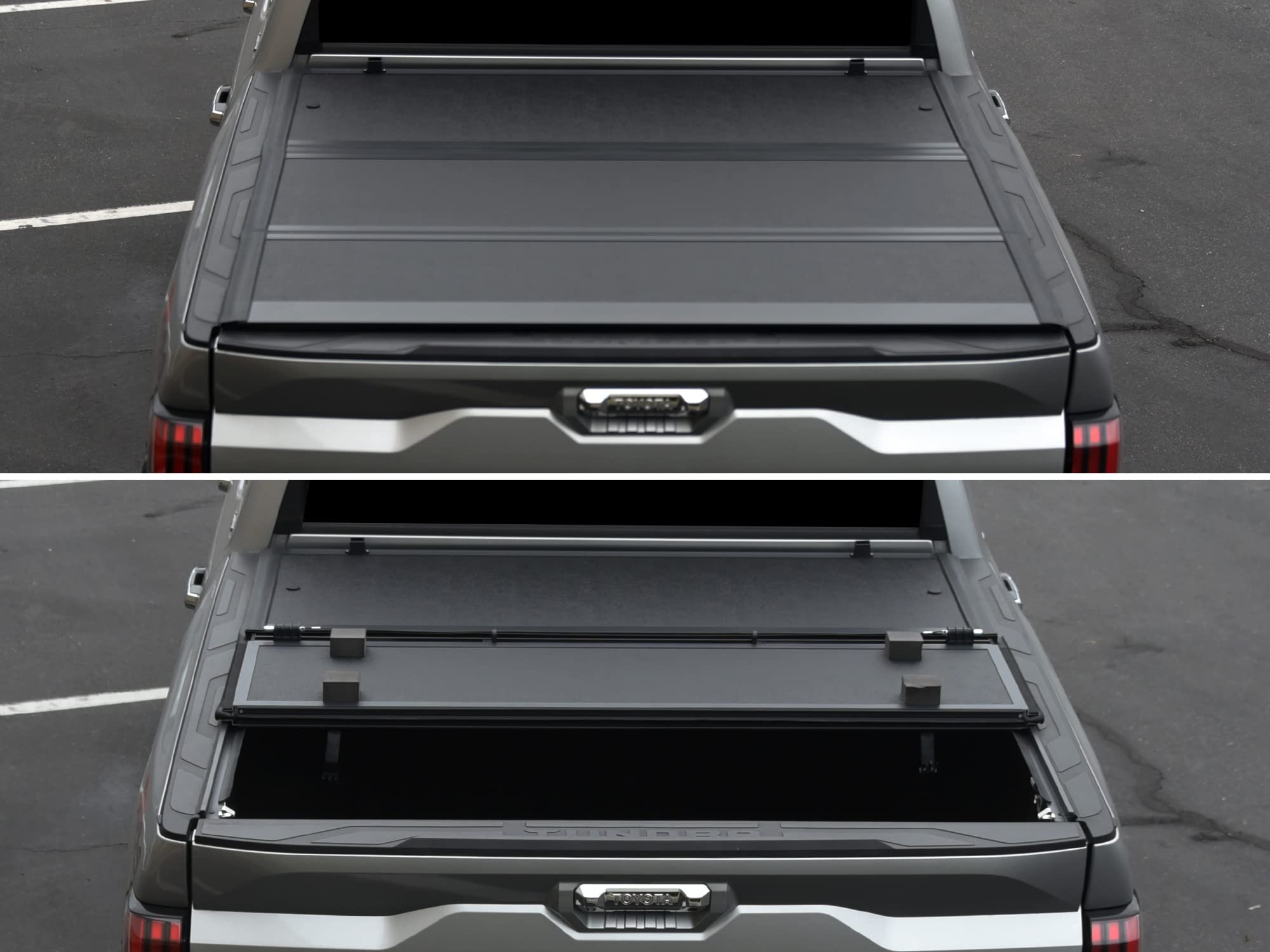 CoveRex TFX Series Armordillo USA 7163188 Low Profile Hard Tri-Fold Truck Bed Tonneau Cover Fits 1982-1993 Chevy S10 / 1982-1990 GMC S15 / 1991-1993 GMC Sonoma 6 Ft (72") Bed