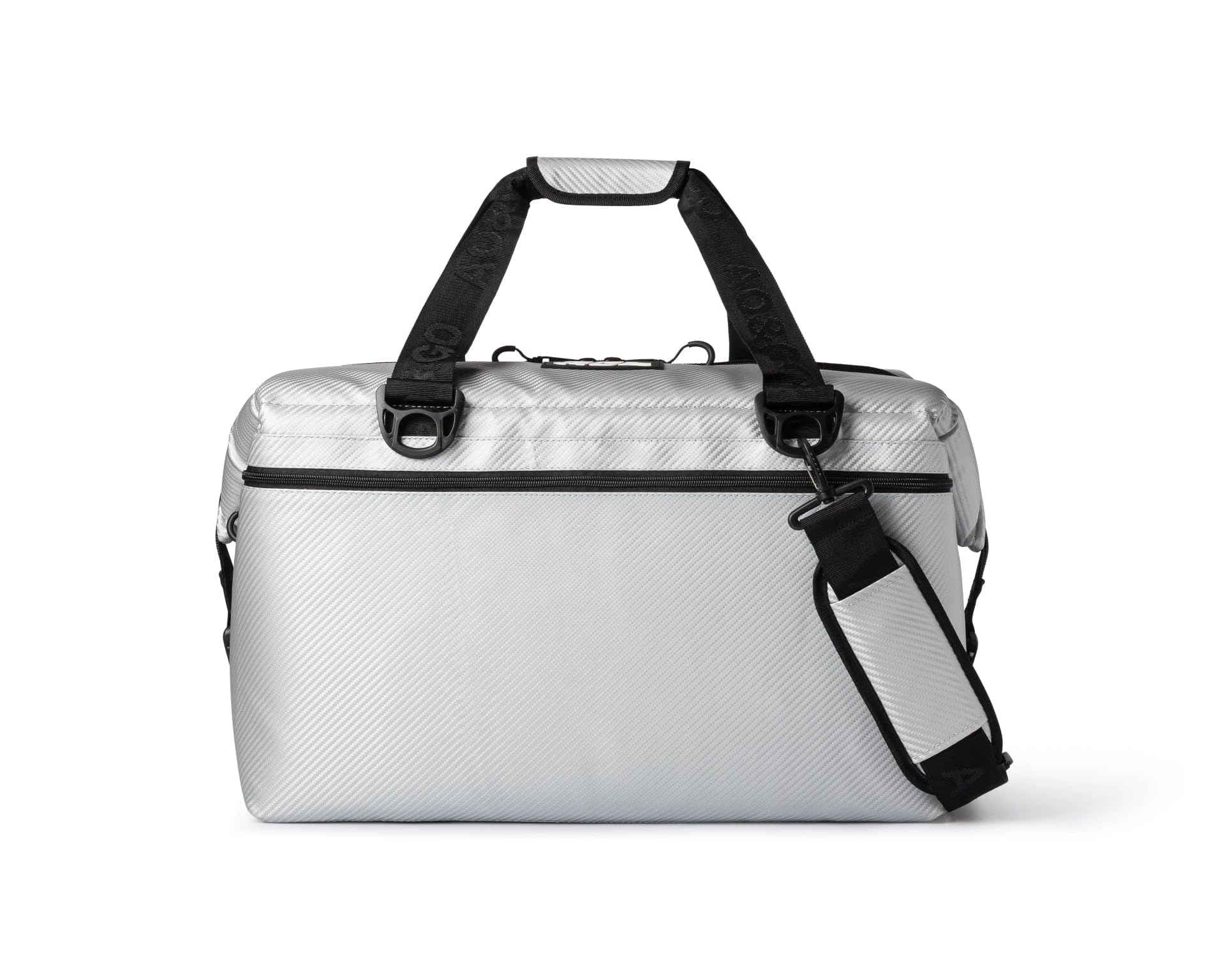 AO Coolers Carbon Expedition Soft Cooler with High-Density Insulation, Silver, 48-Can