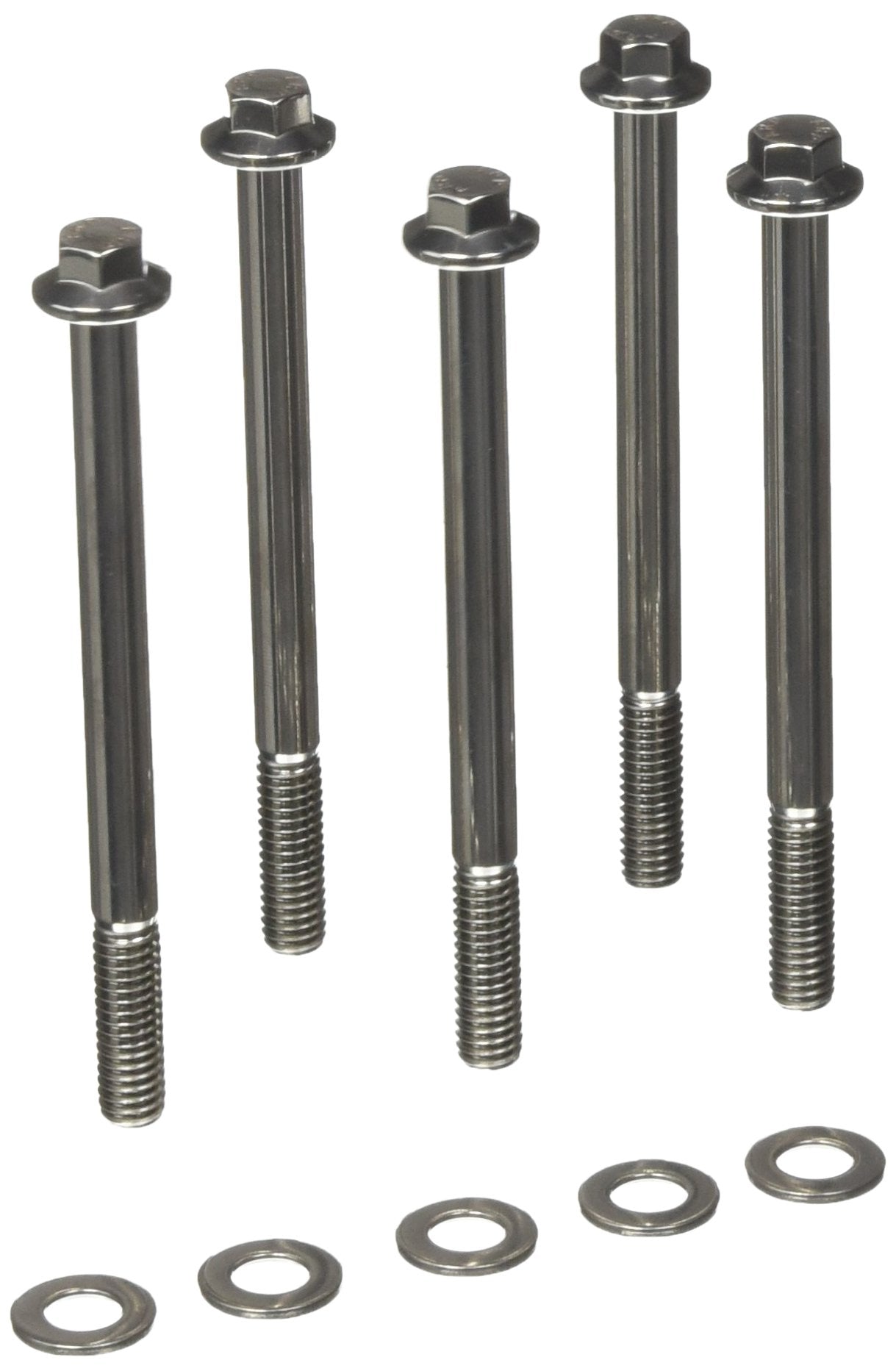 ARP 5-Pack Of 6224000 Stainless Steel Hex Bolts, Size 5/16-18, 4.000 Under Head Length