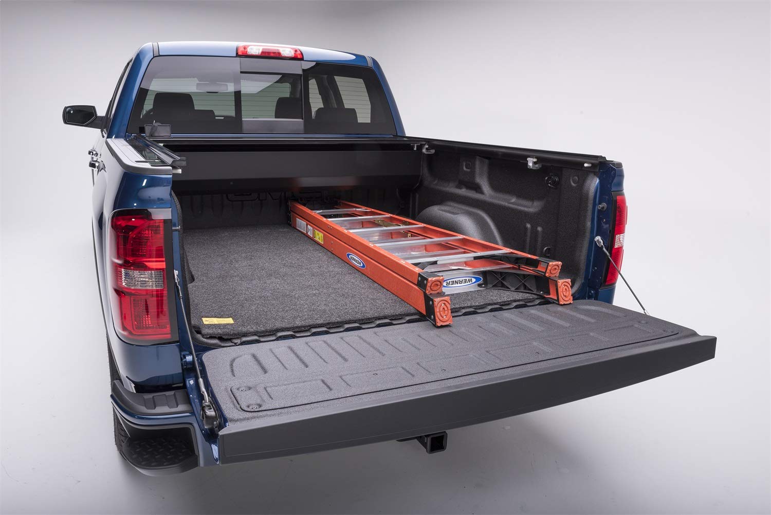 BedRug RealTruck Bedmat | Fits 2020-2026 Chevrolet Silverado/GMC Sierra 2500, 3500 HD w/Out Multi - Pro Tailgate, 98.2 Bed, Models w/Non Liner/Spray-in | Charcoal Grey, BMC20LBS