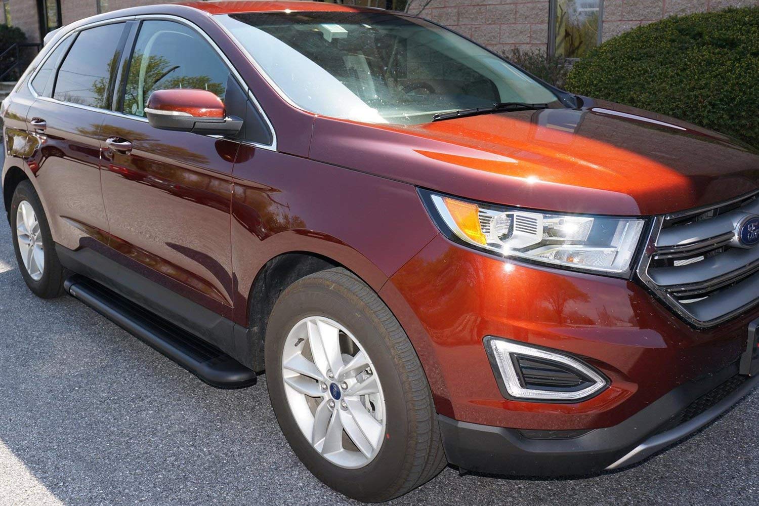 Black Romik RB2 Running Boards for Land Rover 22012419