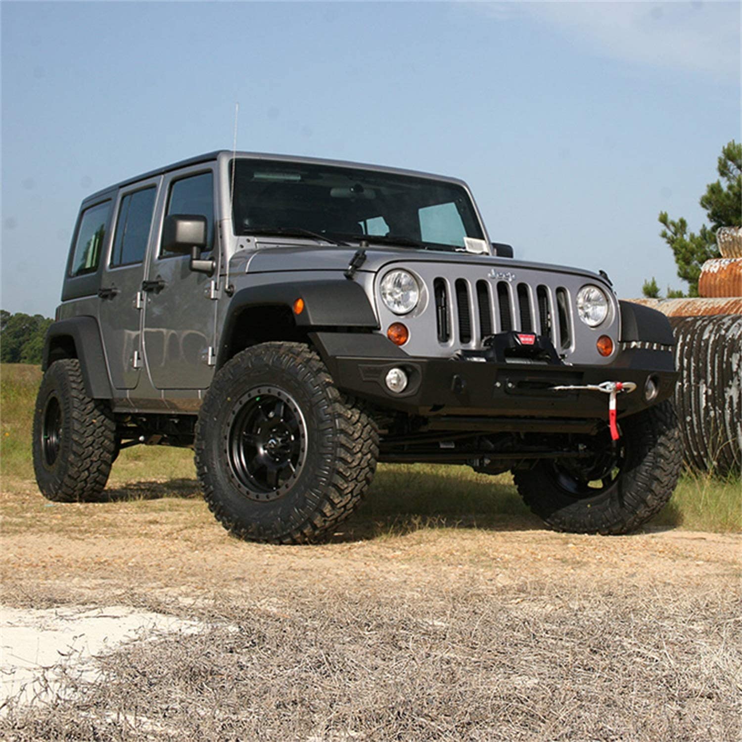 SUPERLIFT SUSPENSION RealTruck 2.5" Lift Kit for Jeep Wrangler JK | Complete Lift Kit with Front & Rear Shadow Series Shocks | K931 | Fits 2007-2018 Jeep Wrangler JK 4 Door