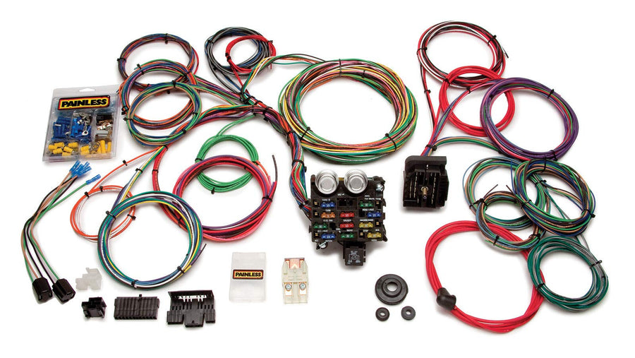 20103 Painless Performance Classic Customizable Muscle Car Harness - 21 Circuits