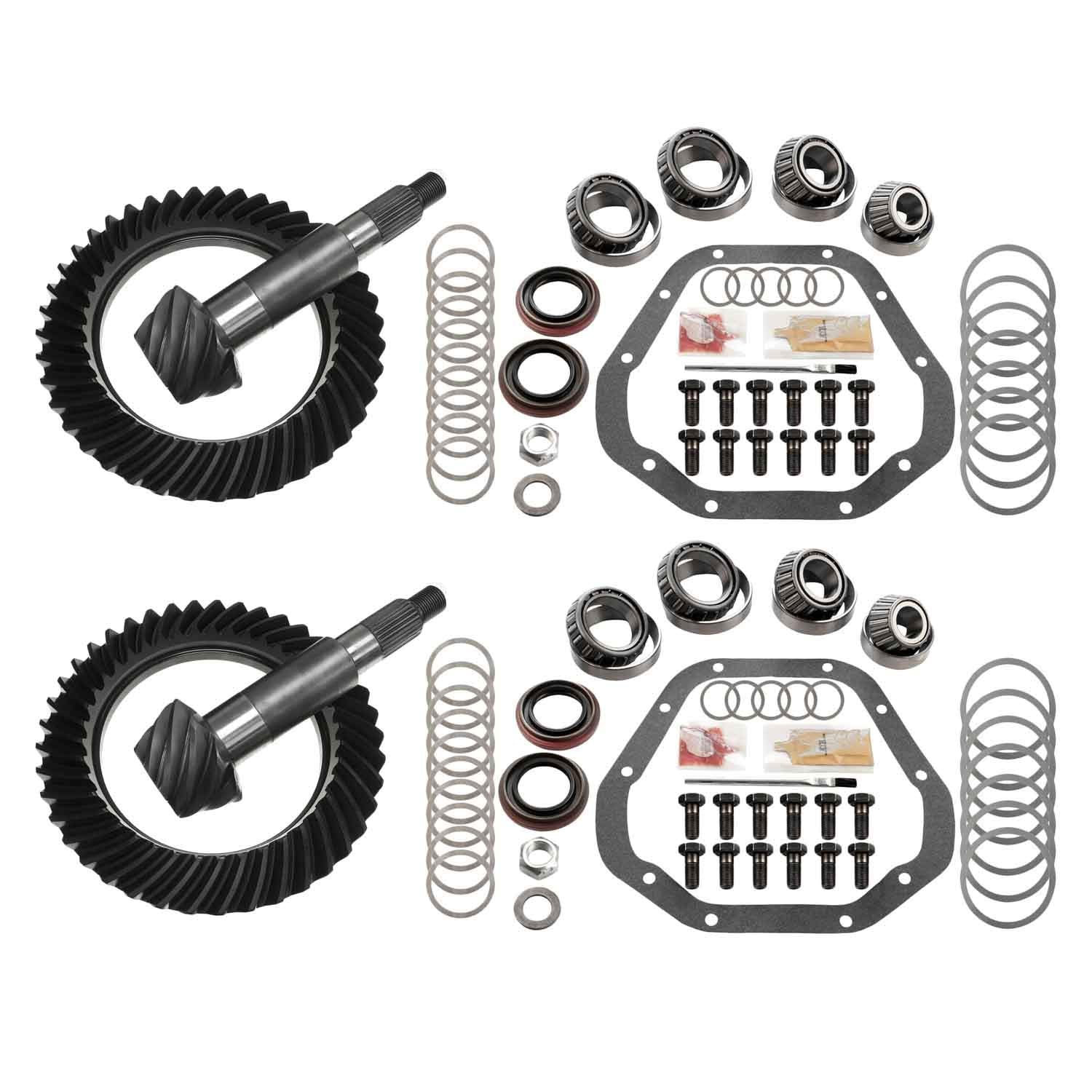 Motive Gear - MGK-407 Differential Complete Ring and Pinion Kit Front and Rear Differential Ring and Pinon Complete Kit