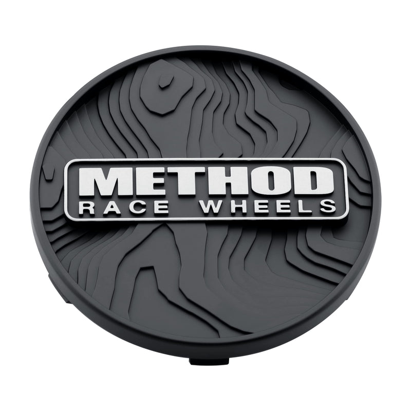 TOPO Method Race Wheels Center Cap, Black