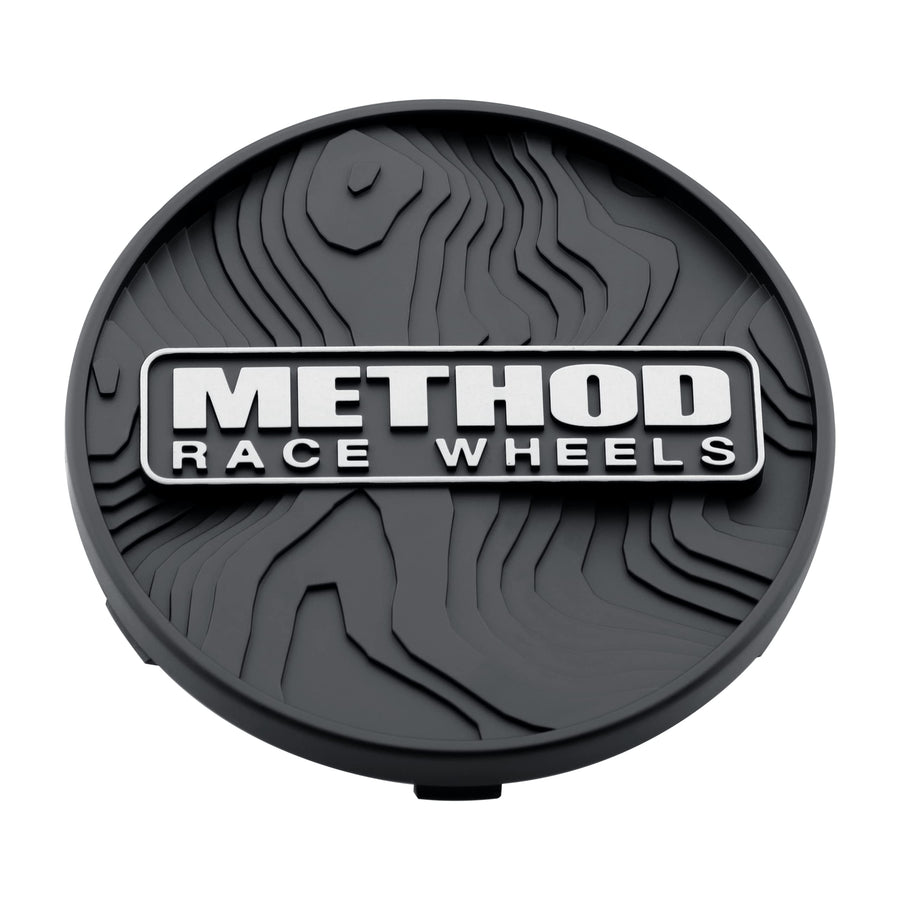 TOPO Method Race Wheels Center Cap, Black
