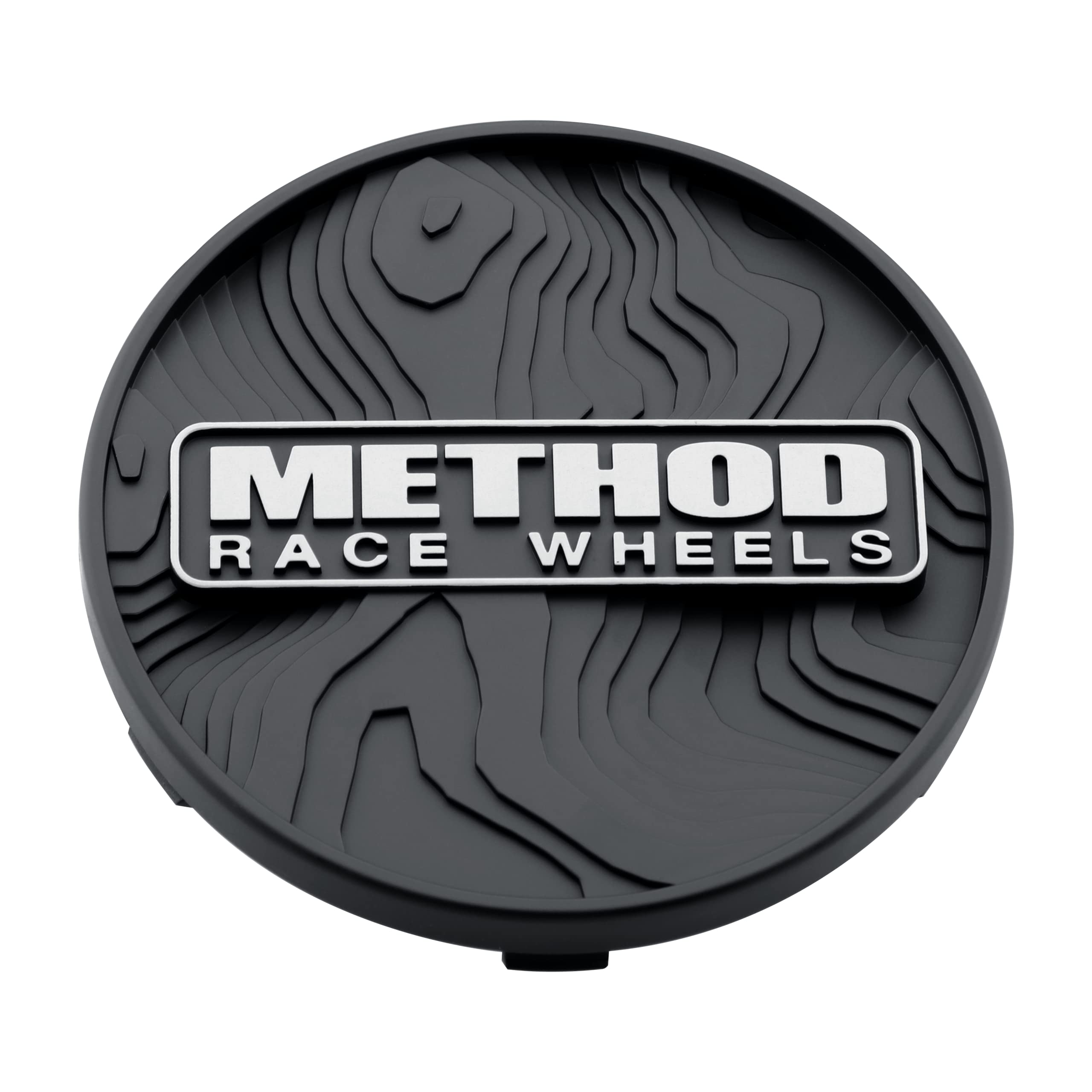 TOPO Method Race Wheels Center Cap, Black