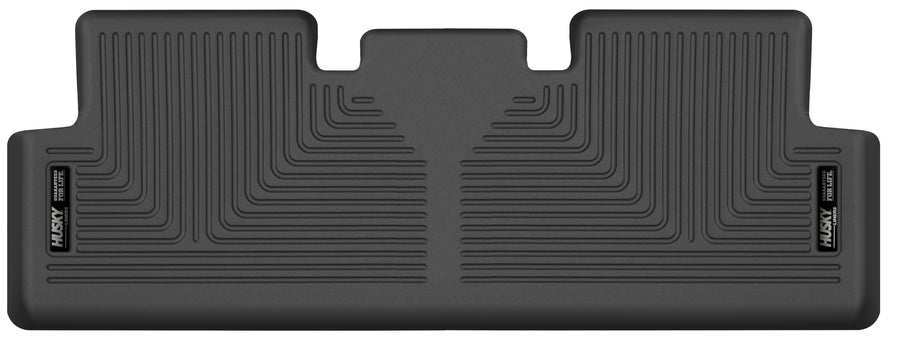 Weatherbeater Husky Liners Floor Mats | Fits 2020-2025 Tesla Y | 2nd Row, 1-pc Black - 16731
