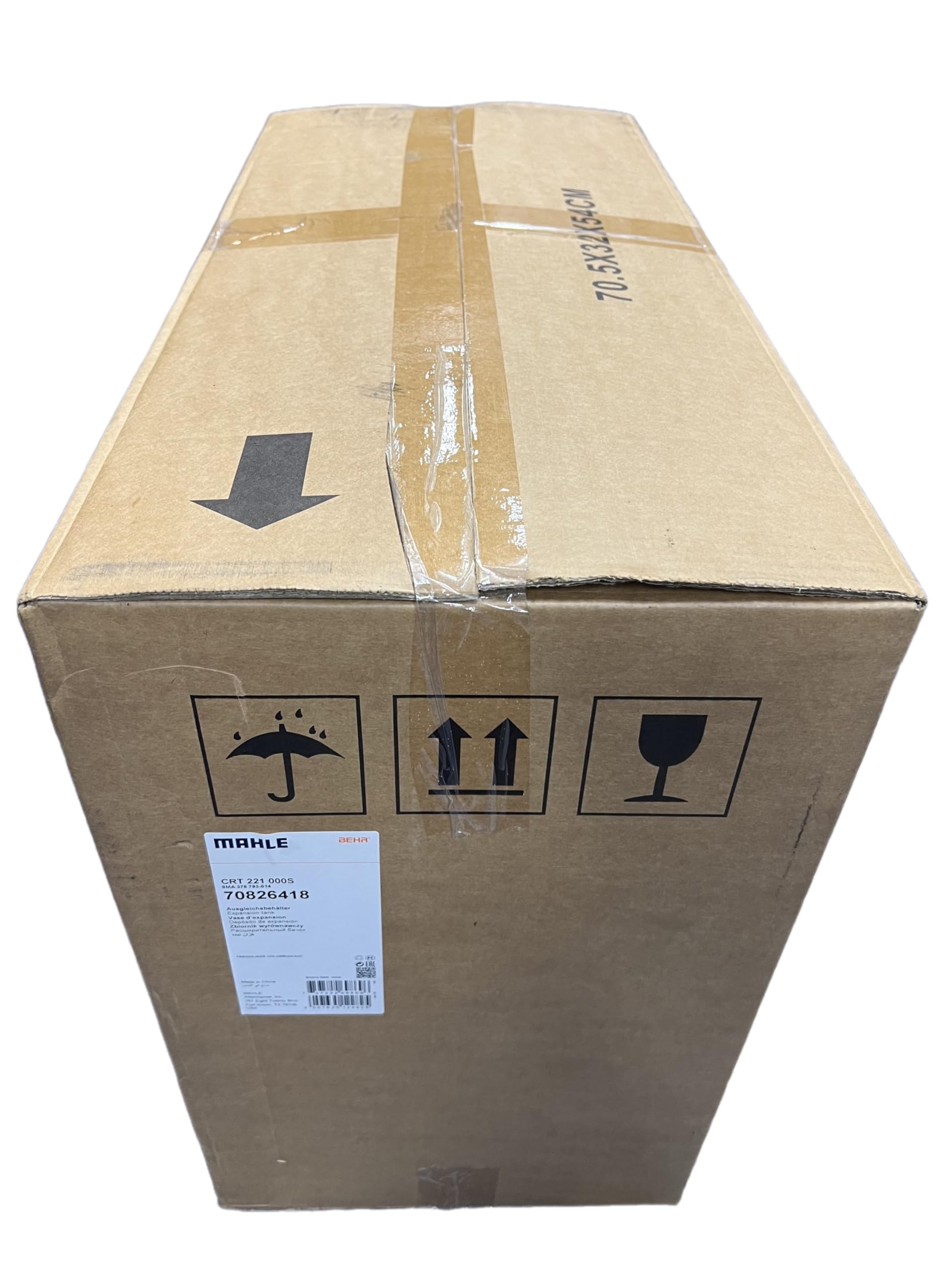 Freightliner BEHR CRT 221 000S Engine Coolant Reservoir