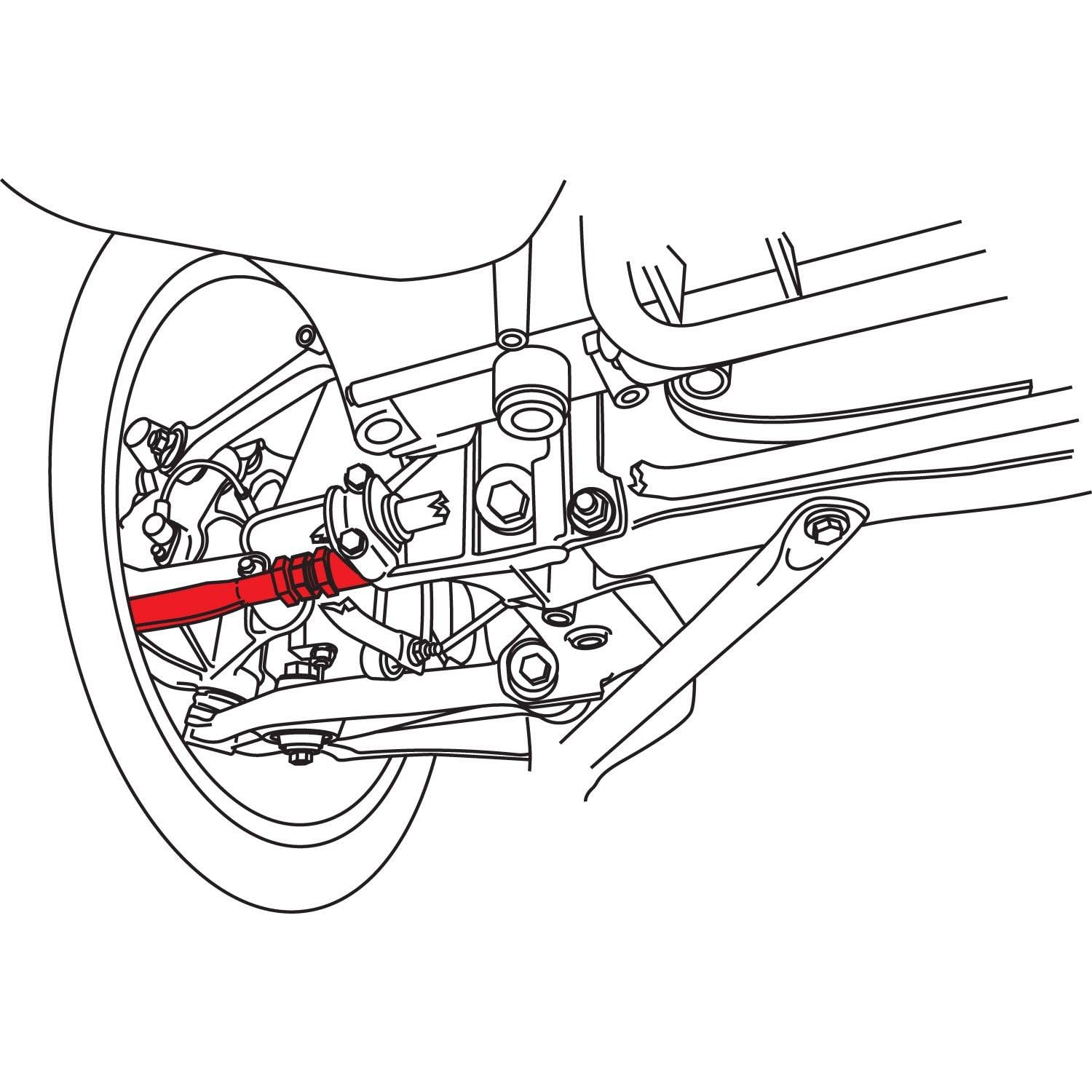 PORSCHE REAR TOE LINK Specialty Products Company (PR) (72640)