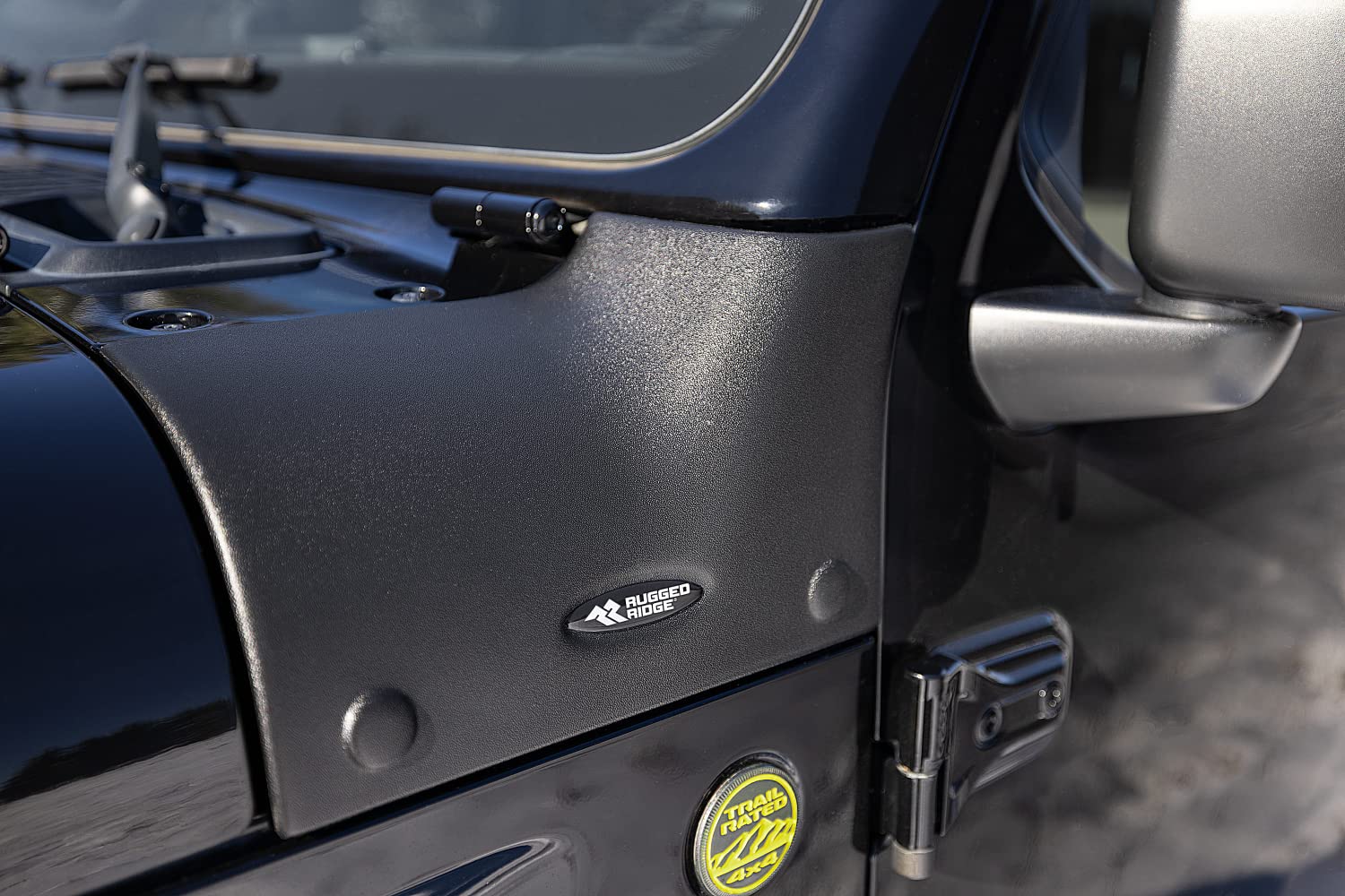 Cowl Armor Guard Rugged Ridge | 11651.81 | Fits 2018-2024 Jeep Wrangler JL; 2020-2024 Jeep Gladiator JT