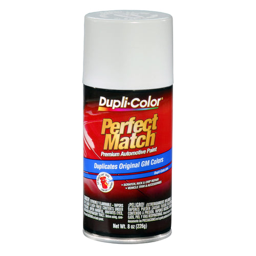 Perfect Match Dupli-Color Automotive Spray Paint – General Motors Bright White, 16 WA9753 – 8 oz. Aerosol Can