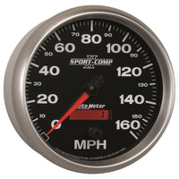 Auto Meter Sport-Comp II 5" 160 mph In-Dash Speedometer 3689