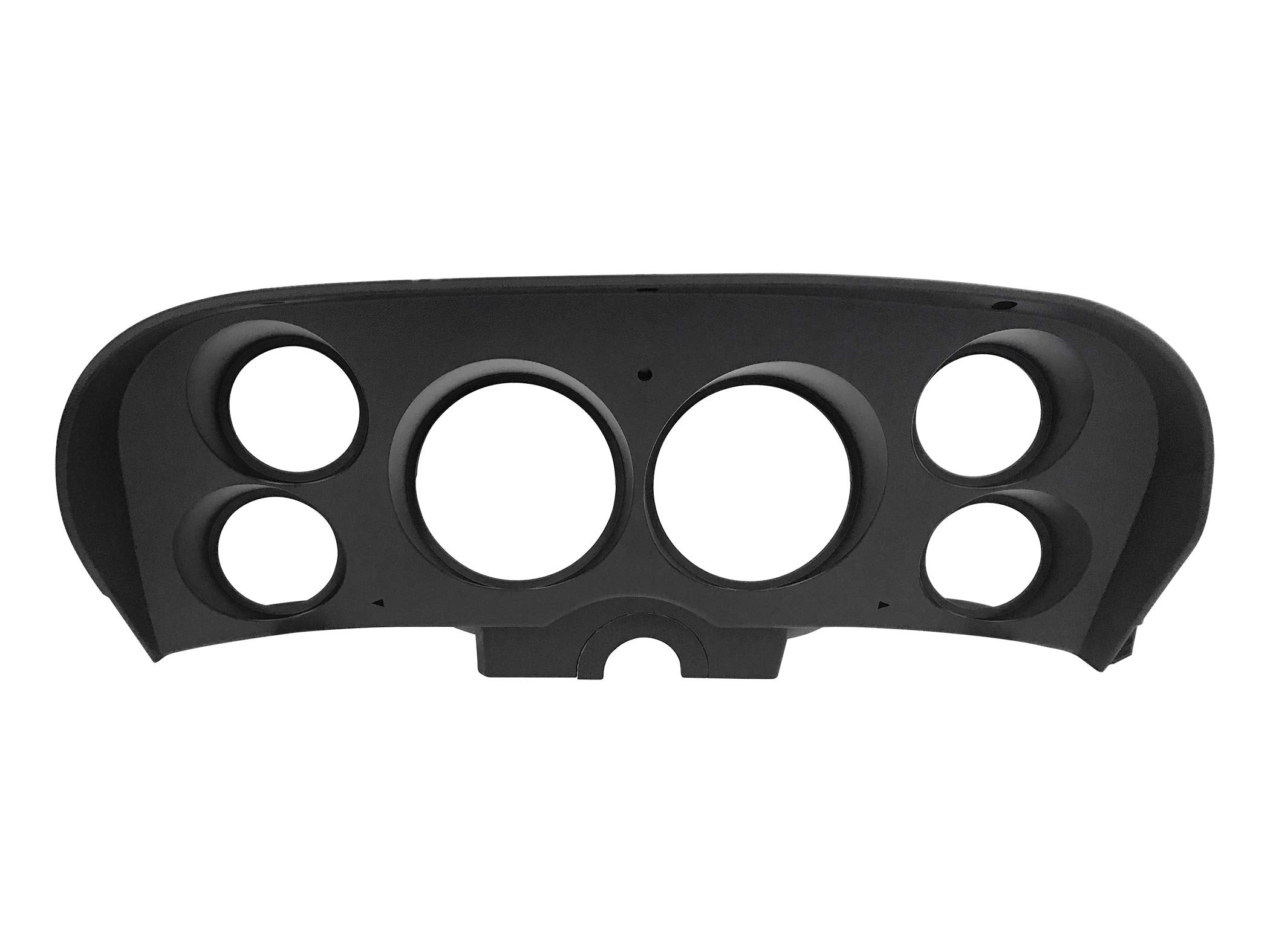 Custom Scott Drake 6 Gauge Instrument Bezel C9ZZ-10838-BK