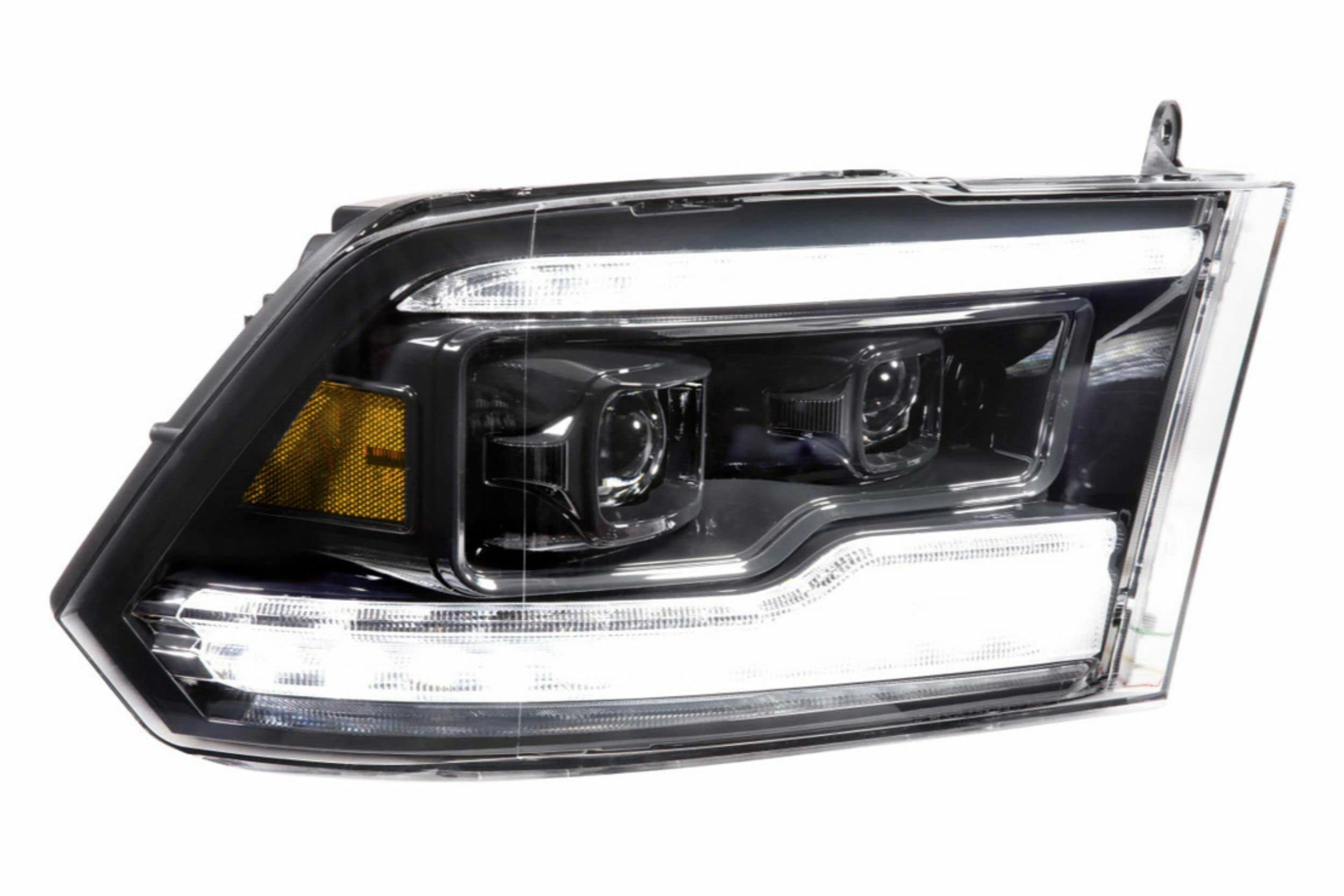 Morimoto LED XB Headlights and Smoked Taillights Fits Dodge Ram 2009-2018, Plug and Play Assemblies (LF520-ASM, LF521)