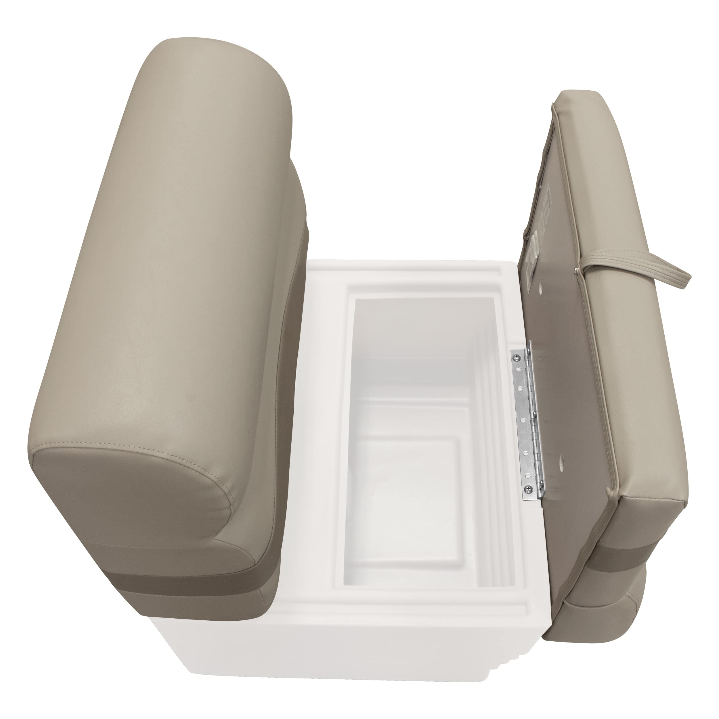 Premier Series Wise BM1143-1749 Pontoon 27" Bench Seat Cushion Set, Mocha Java/Café/Mushroom