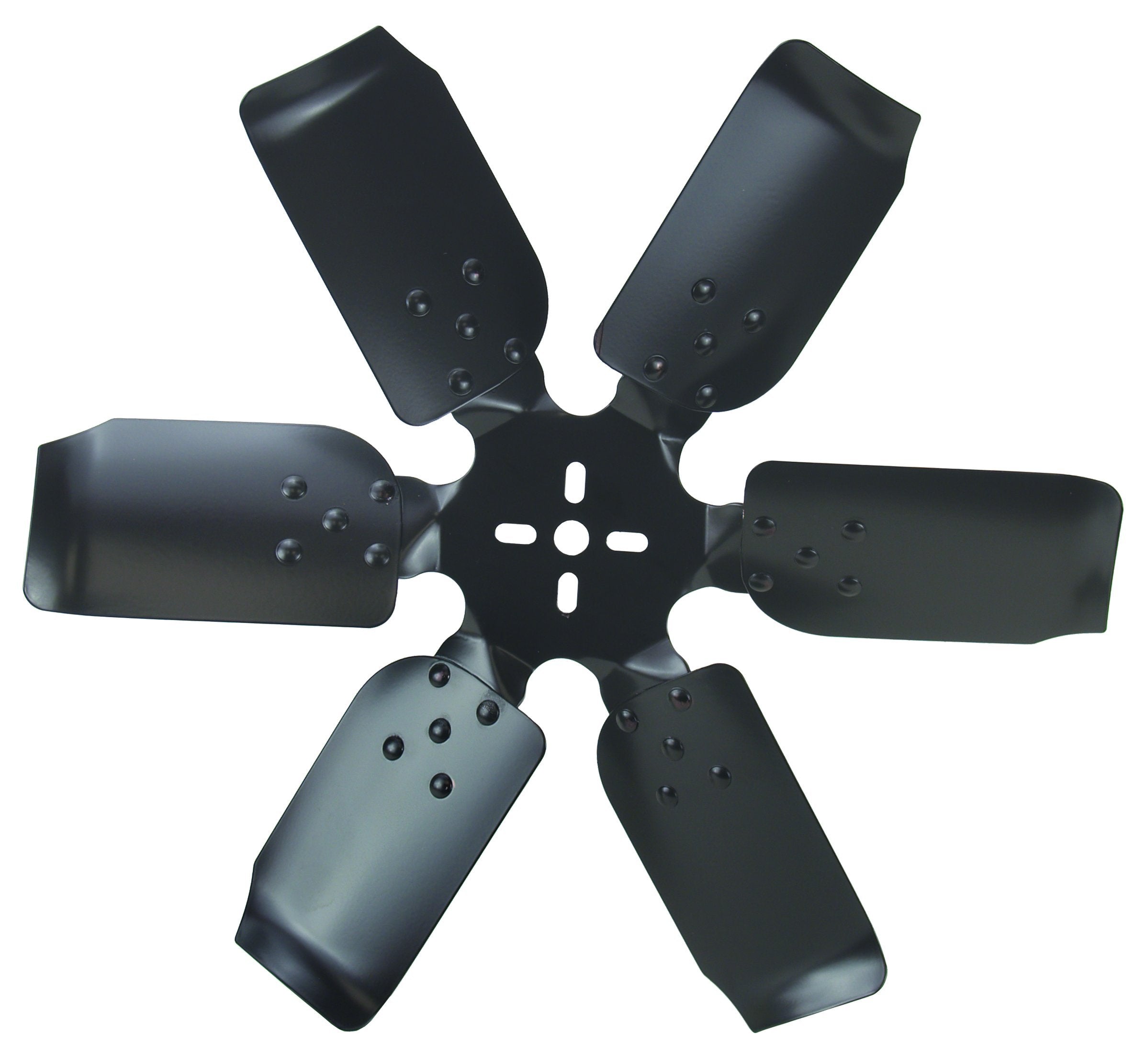 Derale Heavy Duty 17420 Series 1000 20" Steel Rigid Race Belt Driven Fan Reverse Rotation